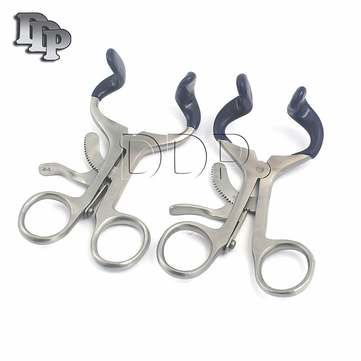 2 PIECES Molt Mouth Gag Blue 3.5″ Dental Surgical Instruments