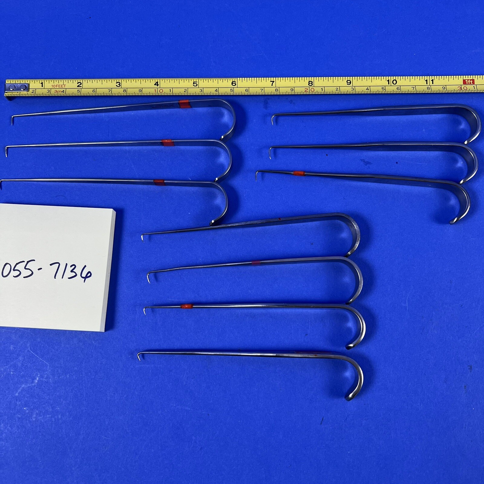 V. Mueller BE390 Pilling 51-4413 Jarit Misdom Frank Tenaculum Hooks Lot of 10