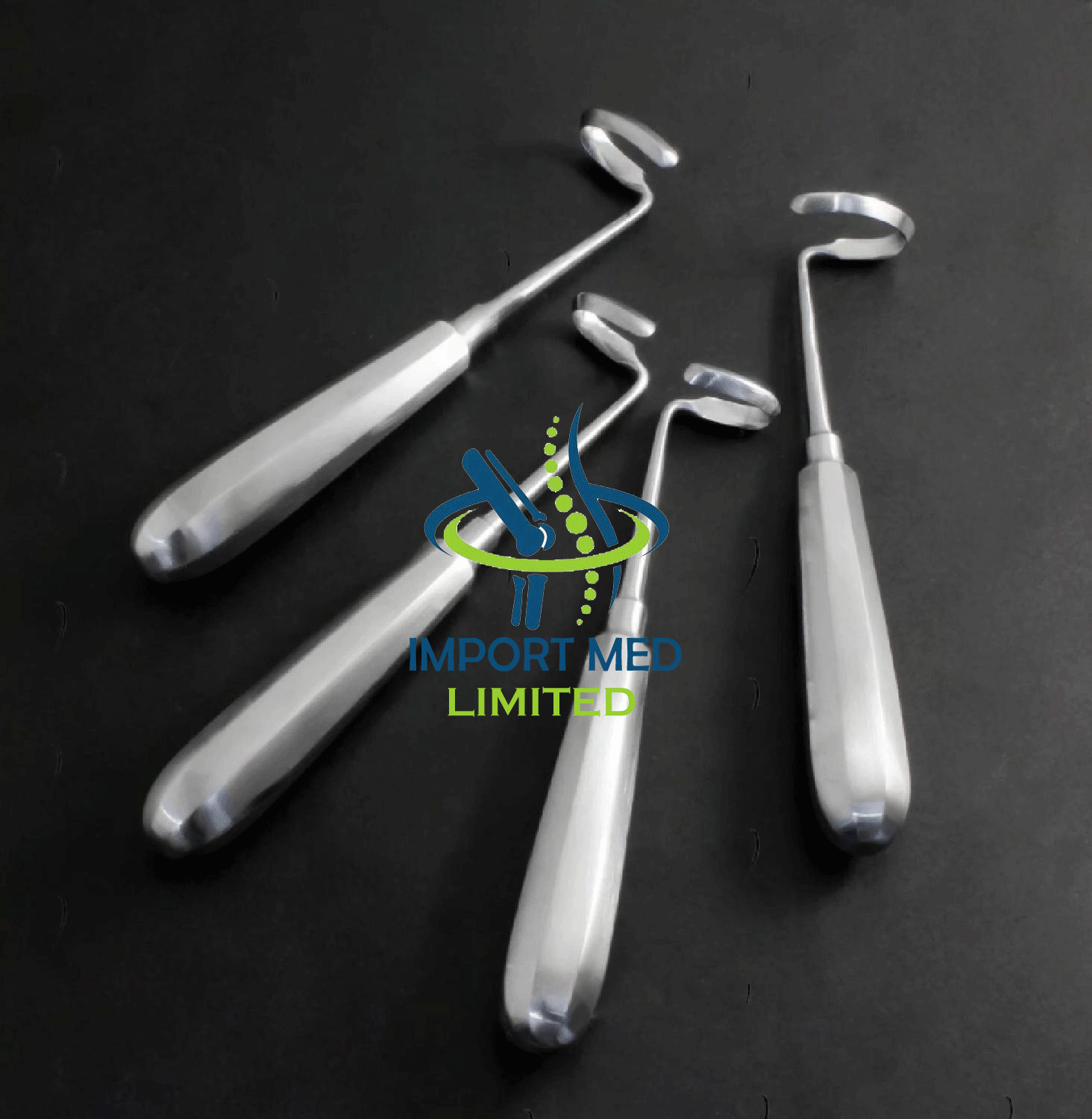 Doyen Rib Costal Elevator Raspatory Cardio Children & Adults’ L R 4 PCs Set