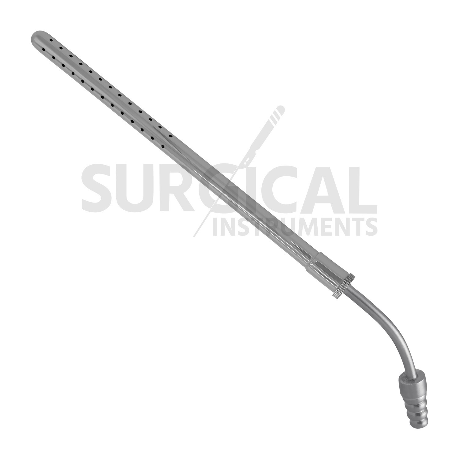 Poole Suction Tube 23 French Curved Surgical Medical Instruments German Grade