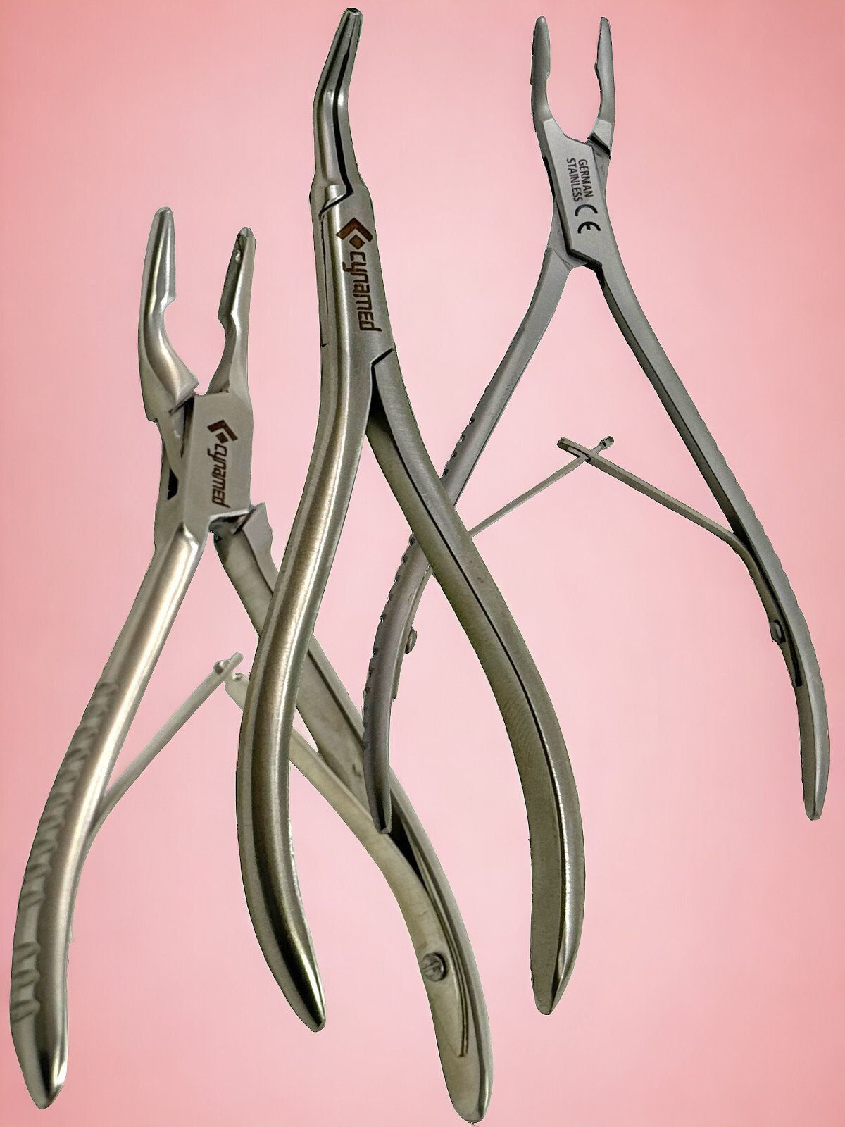 3 Premium Rongeur Bone Cutter Blumenthal + Micro Forceps + Micro Friedman MED