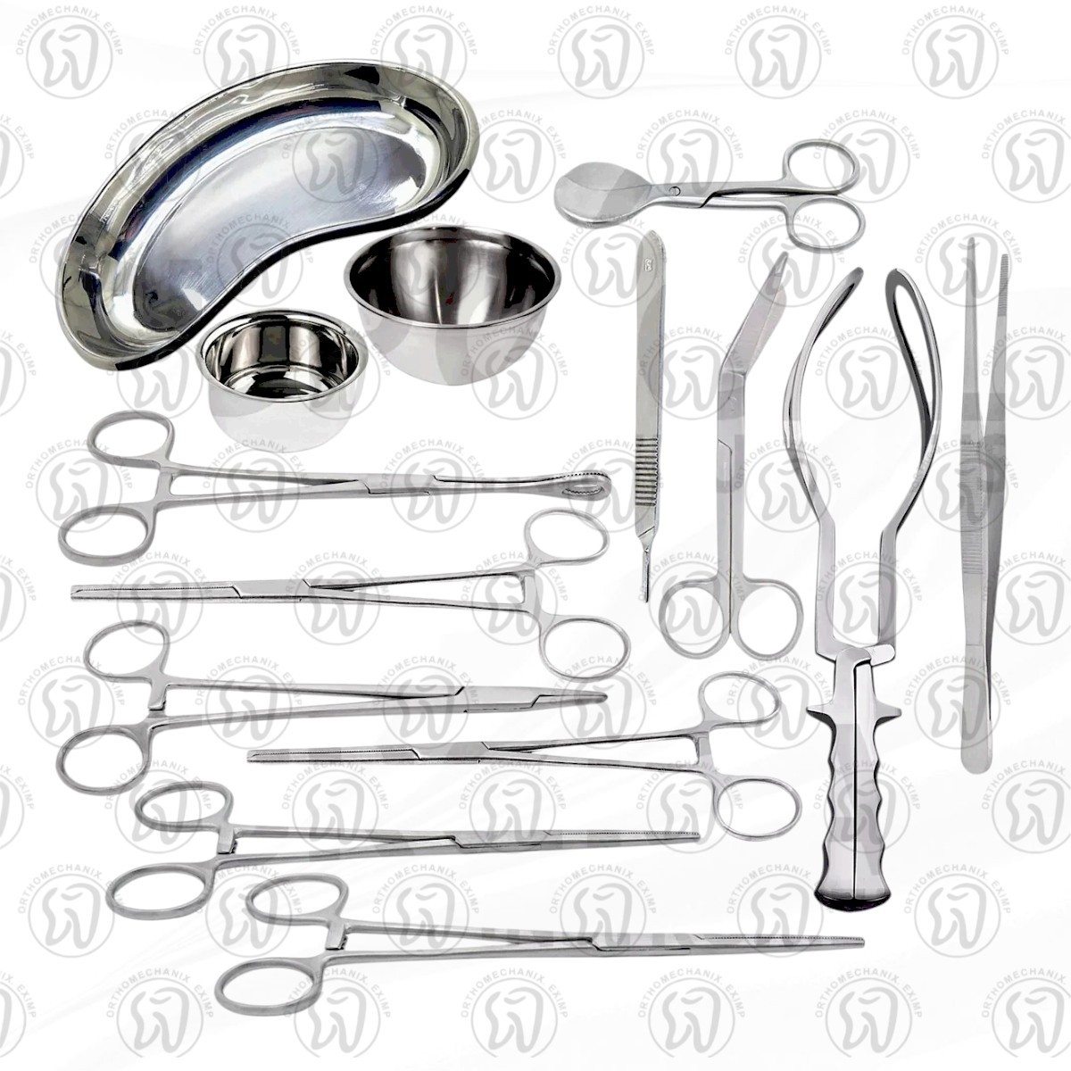 16 Pcs Basic Delivery Set Gynecology Surgical Students Sets – US Duty Free