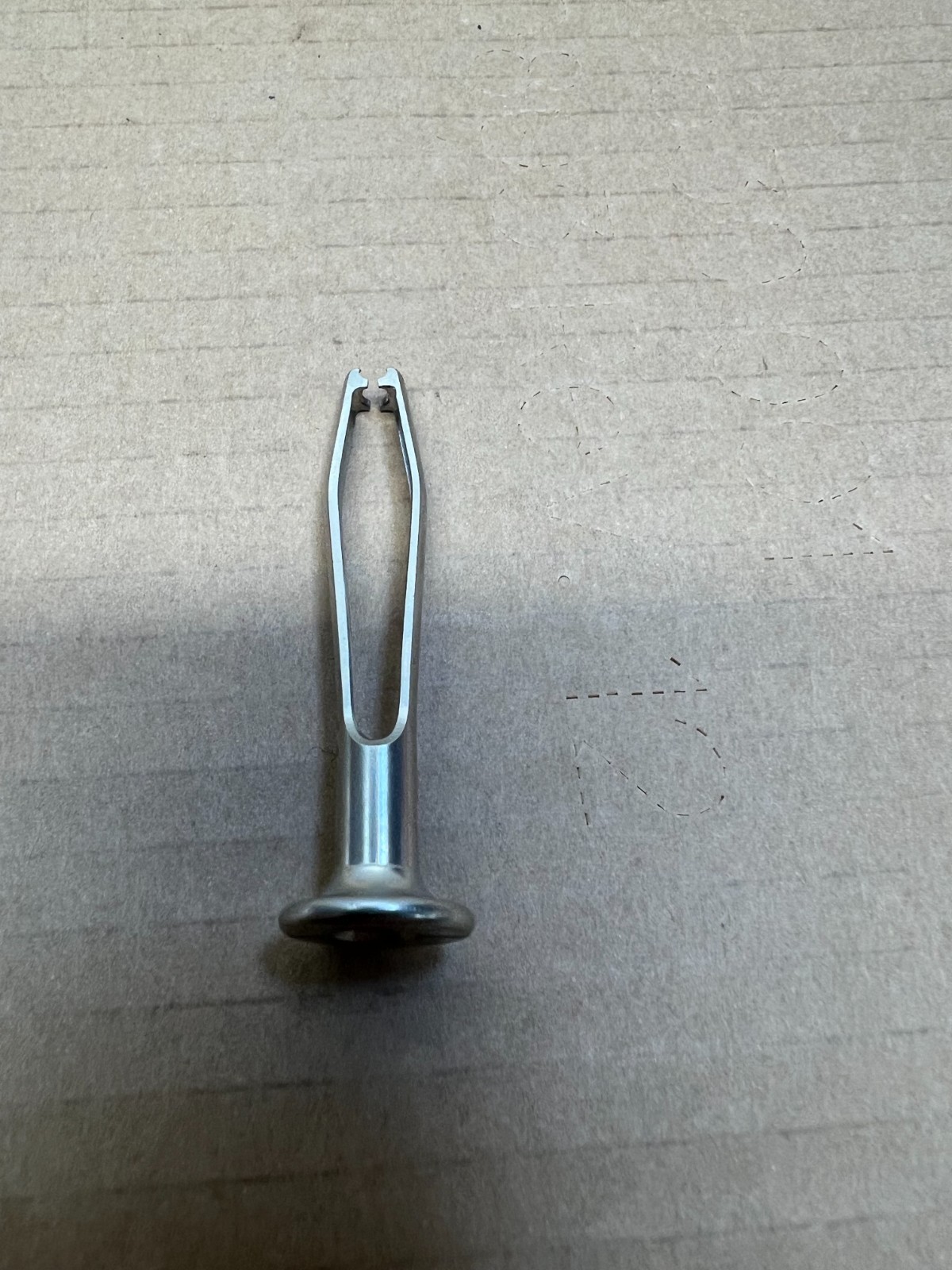 Stainless Steel Orthopedic Surgical Screwdriver Holding Sleeve, 2″ overall