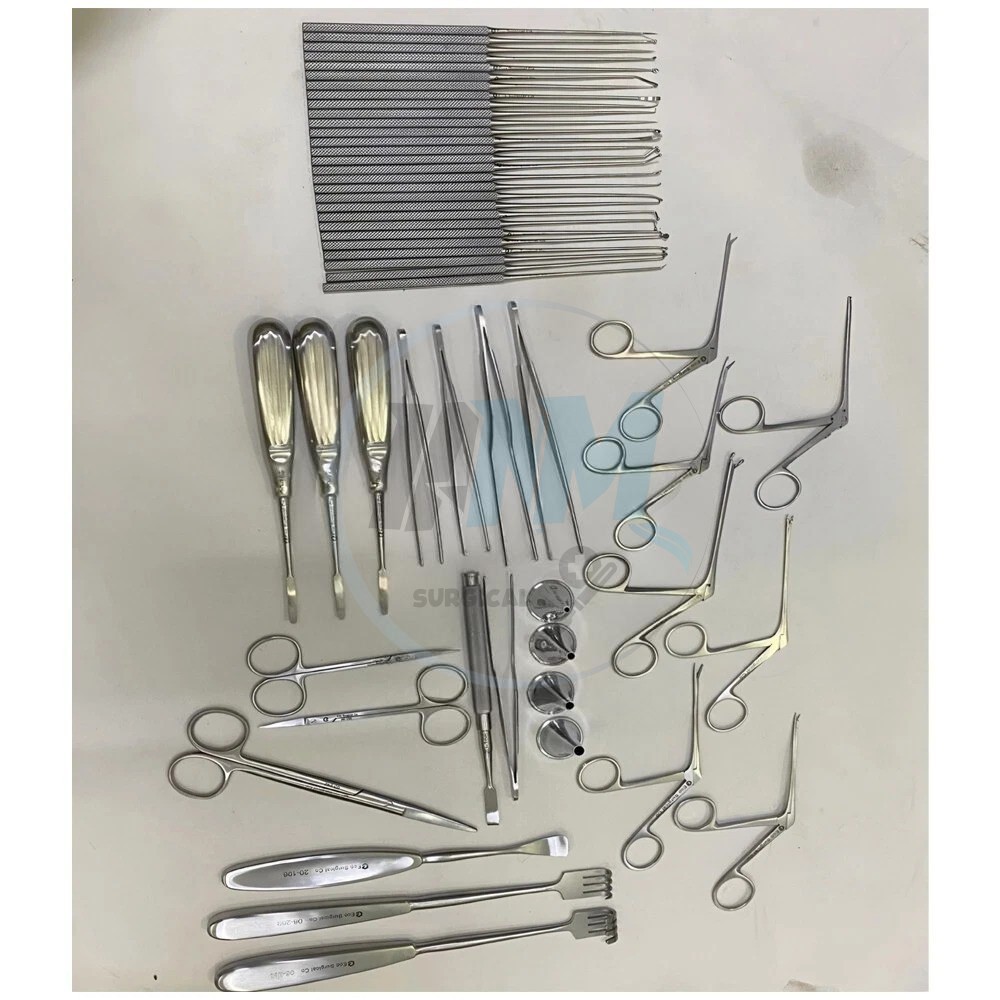 Tympanoplasty Instruments Set Micro Ear Surgery ENT Instruments