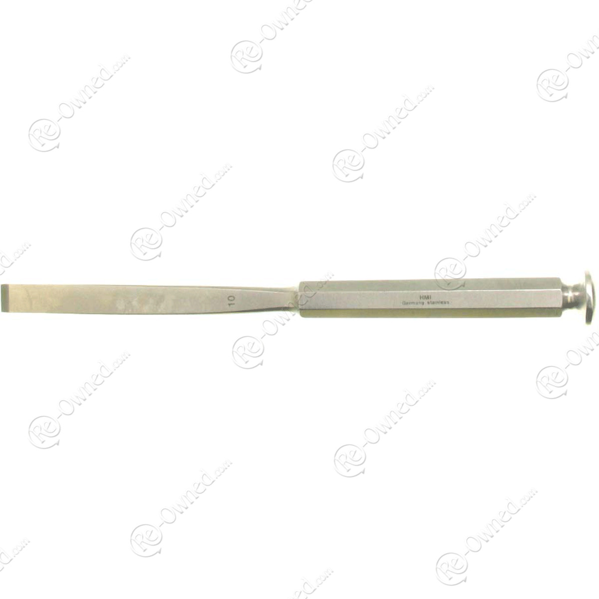HMI Stille Osteotome 10mm Blade 8in Length X:OS-4230-001