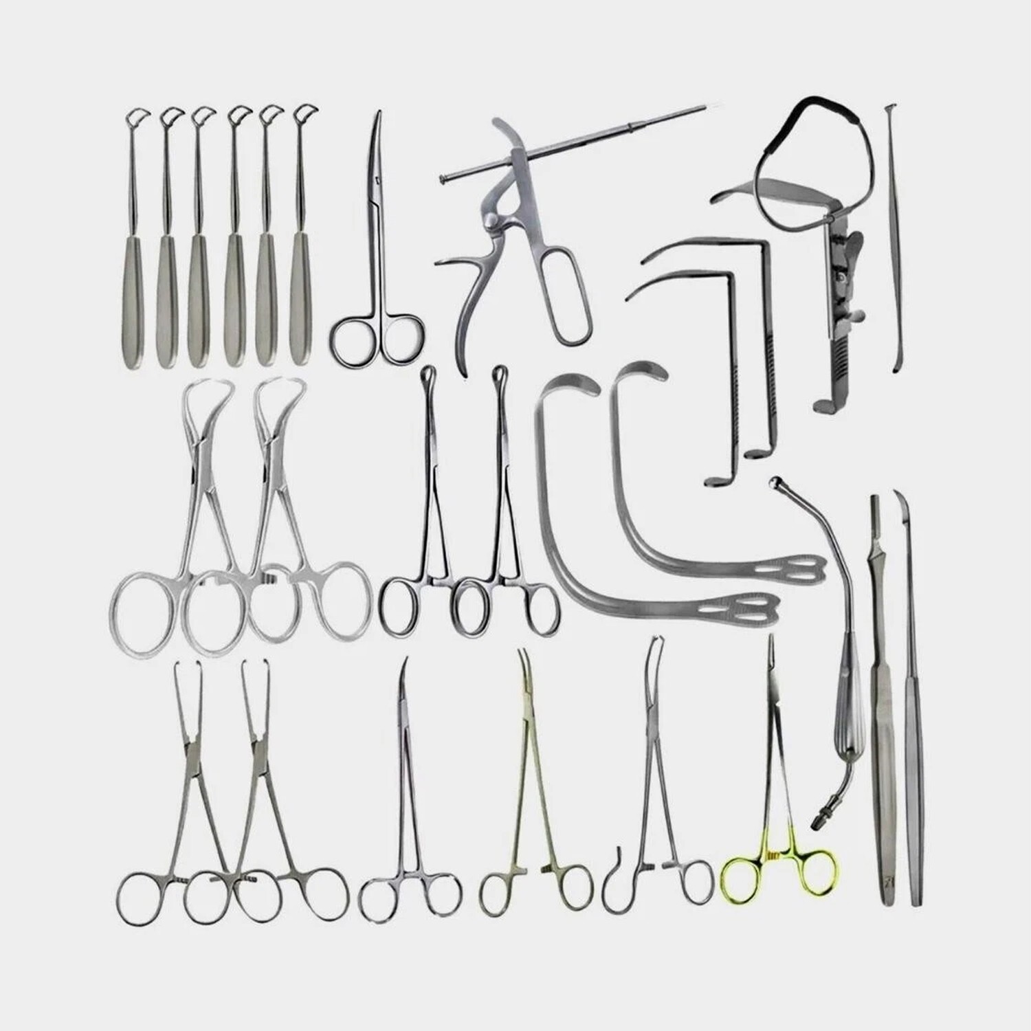 25 PCS Tonsil Adenoid Set Remove Tonsils and Adenoids Tonsillectomy Set