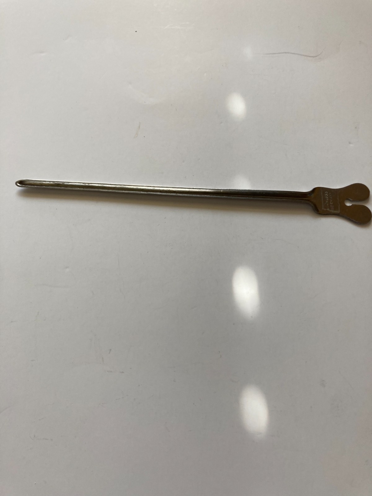 Grooved Director with Tongue Tie Surgical Instrument