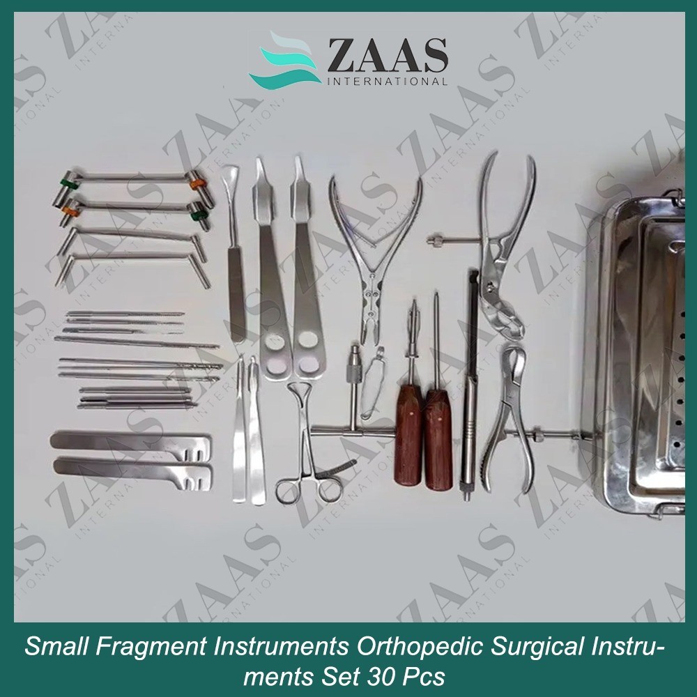 Small Fragment Instruments Orthopedic Surgical Instruments Set 30 Pcs