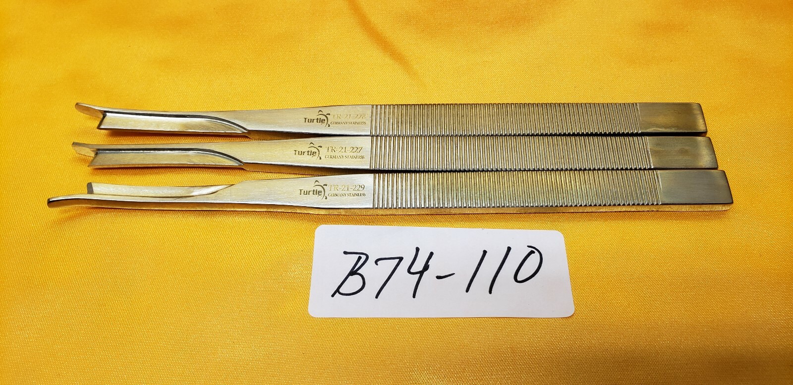 SILVER Osteotome 7″Single Guard,Straight,Right,Curved Plastic Surgery Instrument