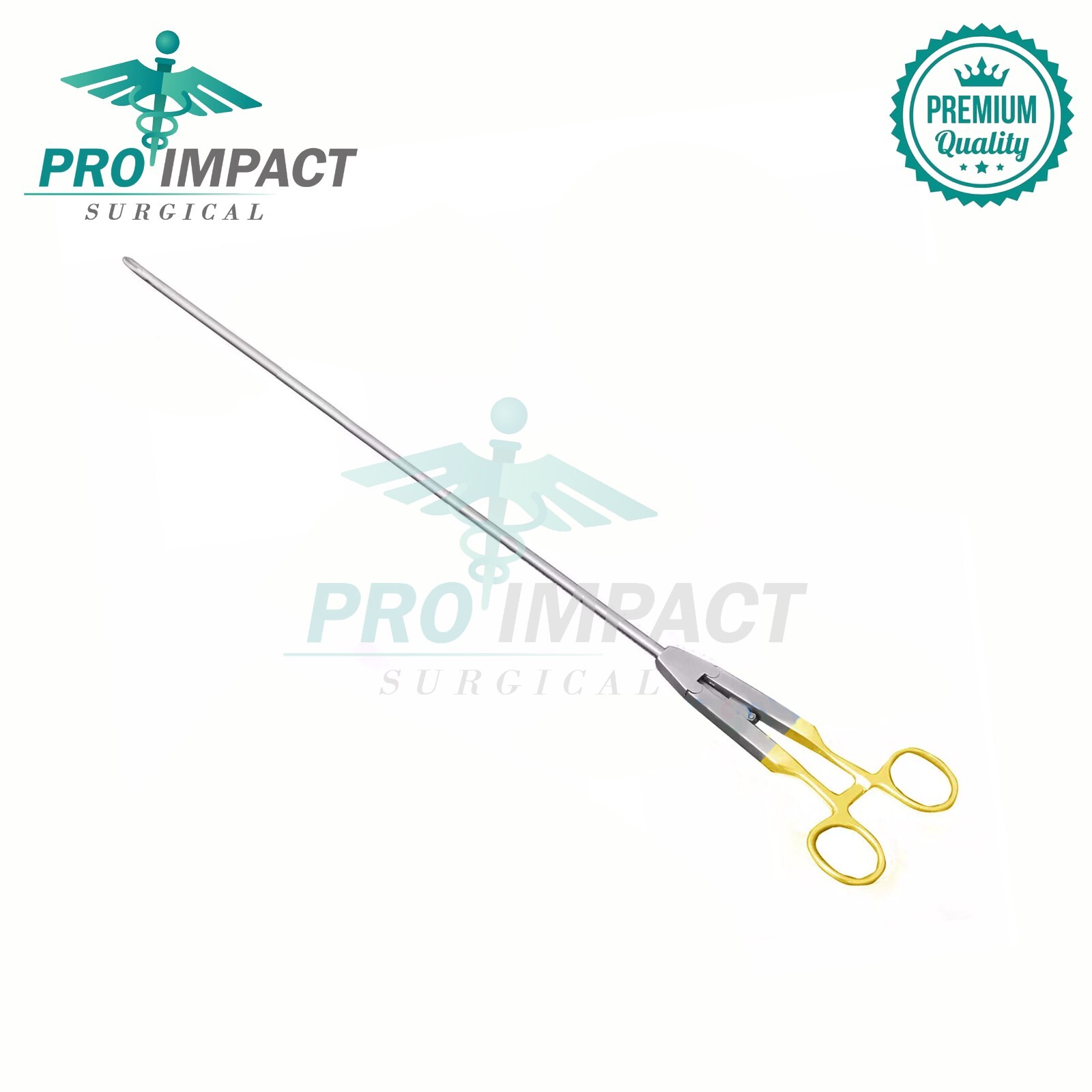T/C Needle Holder O Type Forceps Laparo Curved Tip Surgical Instruments