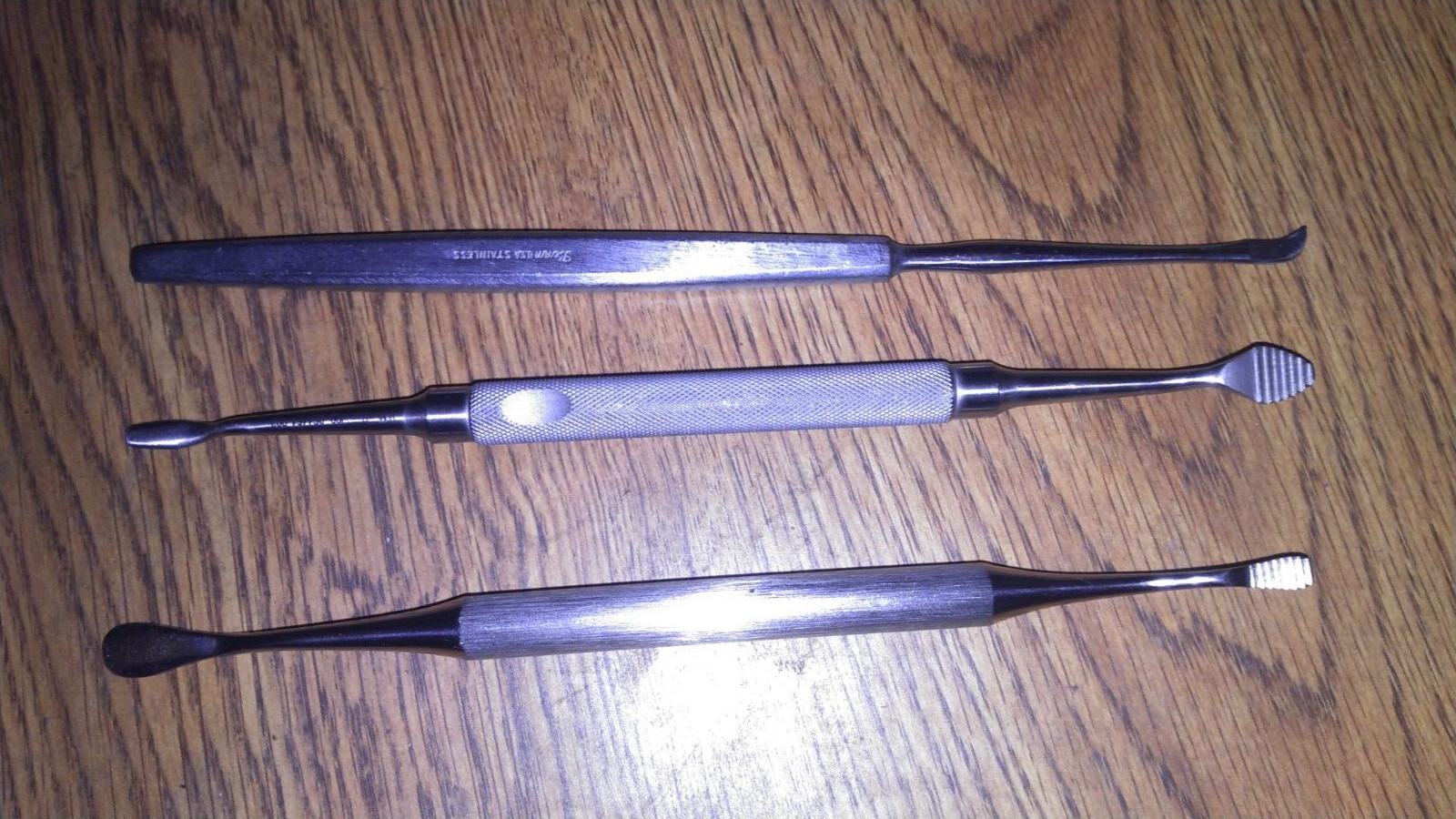 V. Mueller OS4464-002 Double Ended Rasp, Flat & Conical Tapered Blades, 7-1/4″