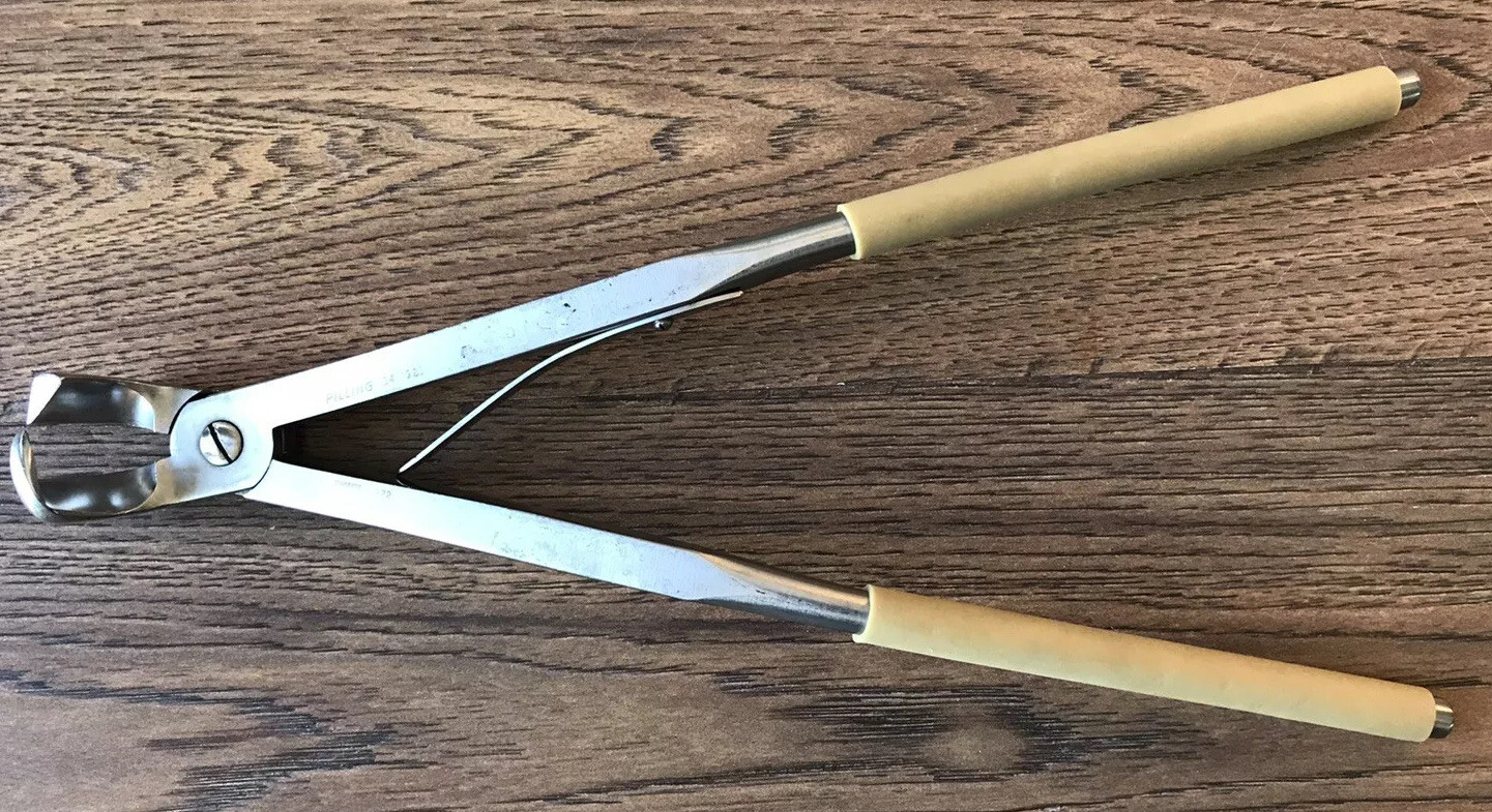 Pilling Surgical Cardiovascular Thoracic Roos Rib Shears 34-1985