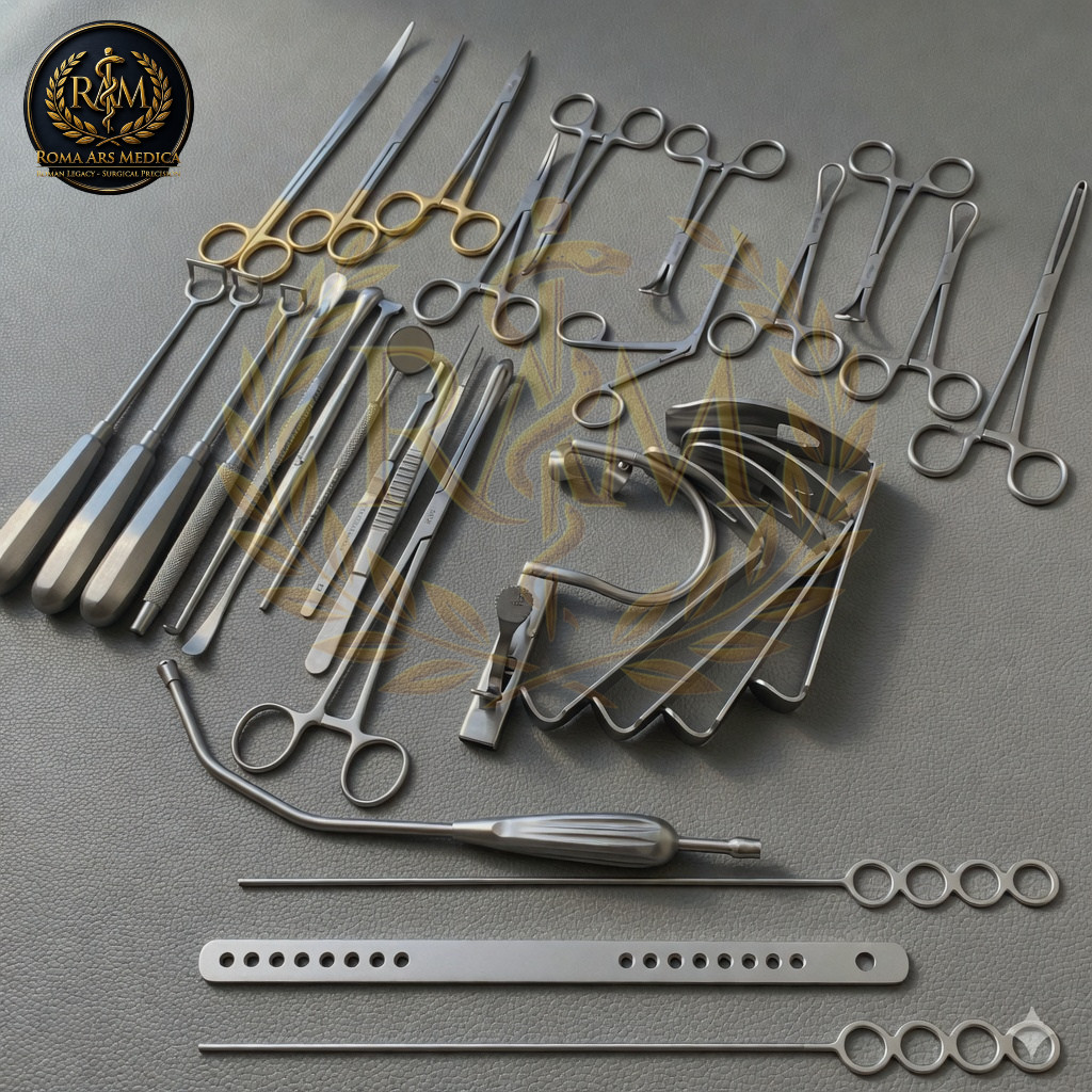 Tonsillectomy and Adenoidectomy 30 Pcs Set Surgical Instruments Kit