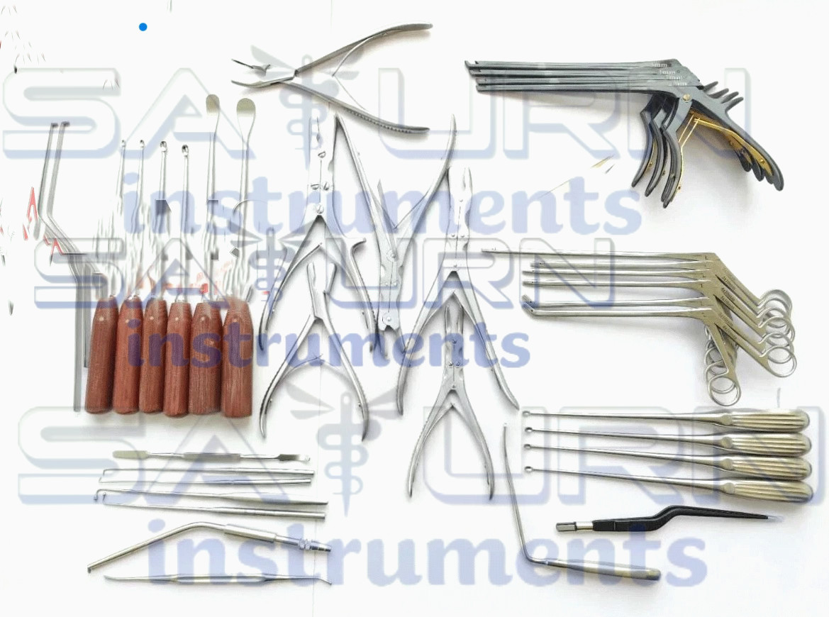 Lumbar Spine Surgery Set of 37 Pcs,Orthopedic surgical instruments By Saturn