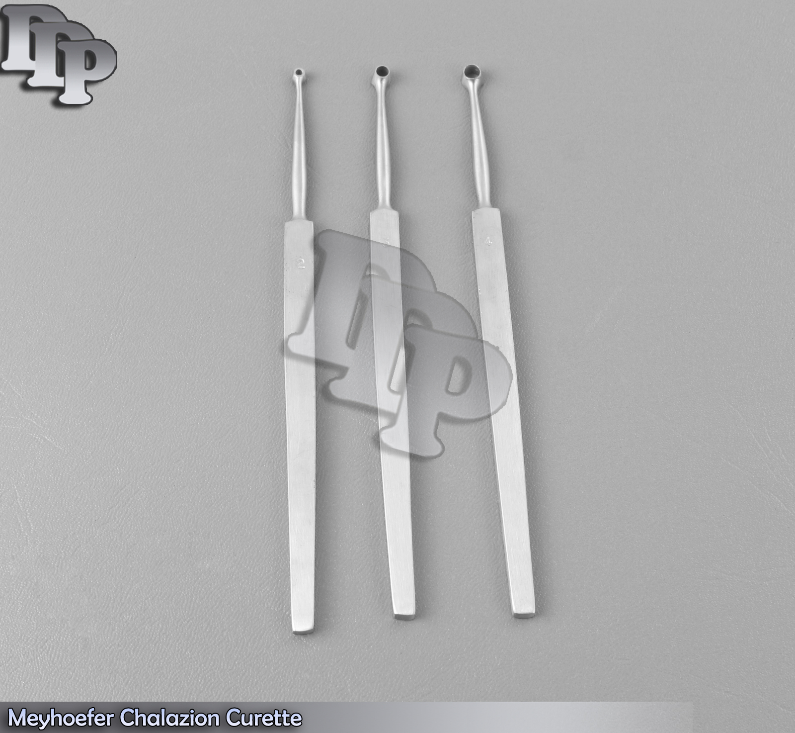 3 Pcs Meyhoefer Chalazion Curette 5” Surgical,ENT,Instruments