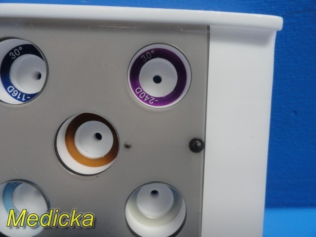 Alcon REF 618.09 Basic Vitrectomy Lens Set (Partial) w/ 6 Lenses & Tray ~ 40536
