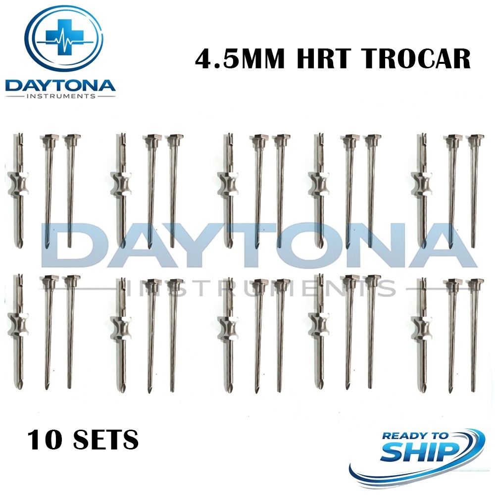 HRT Trocar 4.5mm Hormone Replacement Pellet Insertion Trocars 10 Sets