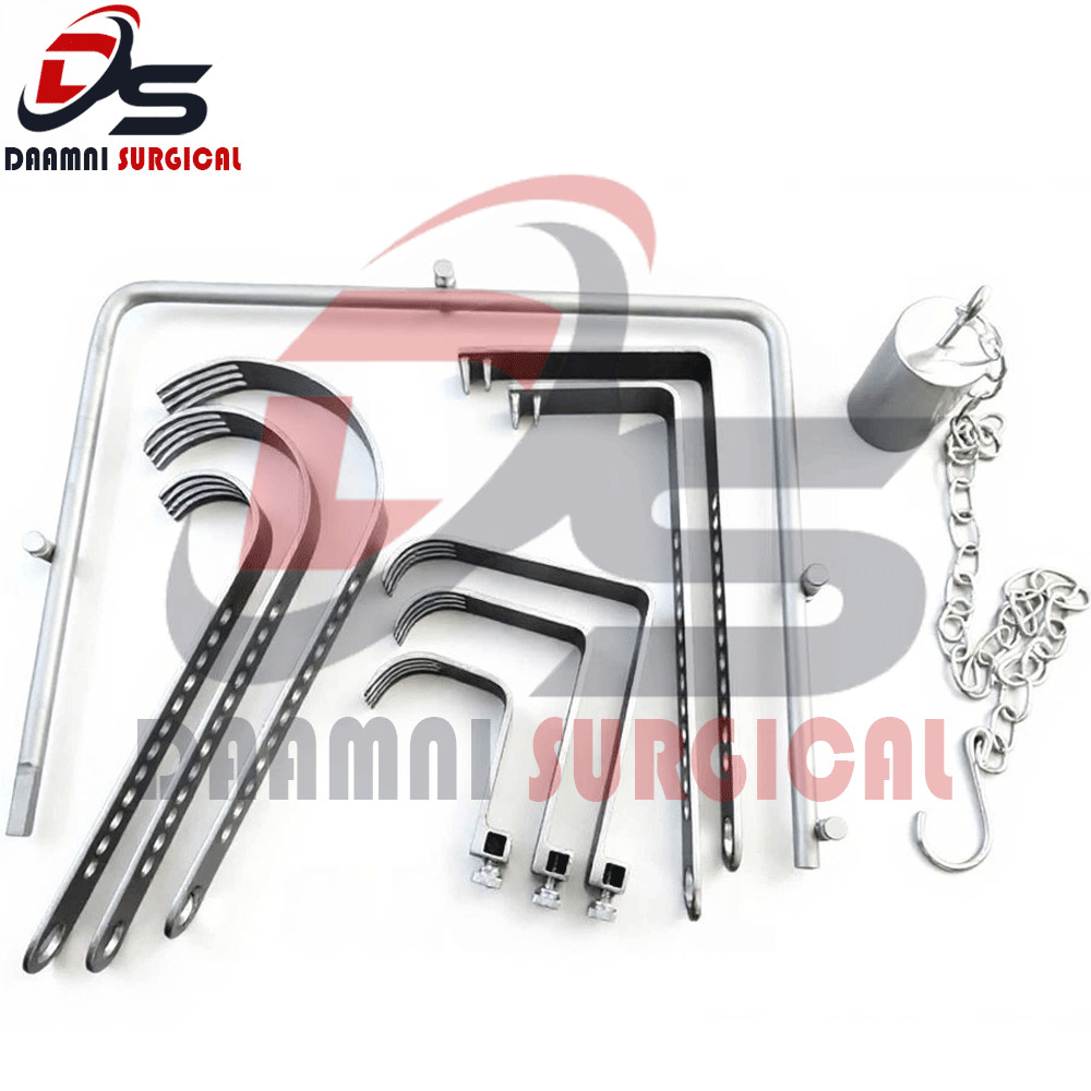 Charnley Initial Incision Retractor Complete Set of 10 Pcs Surgical Instruments