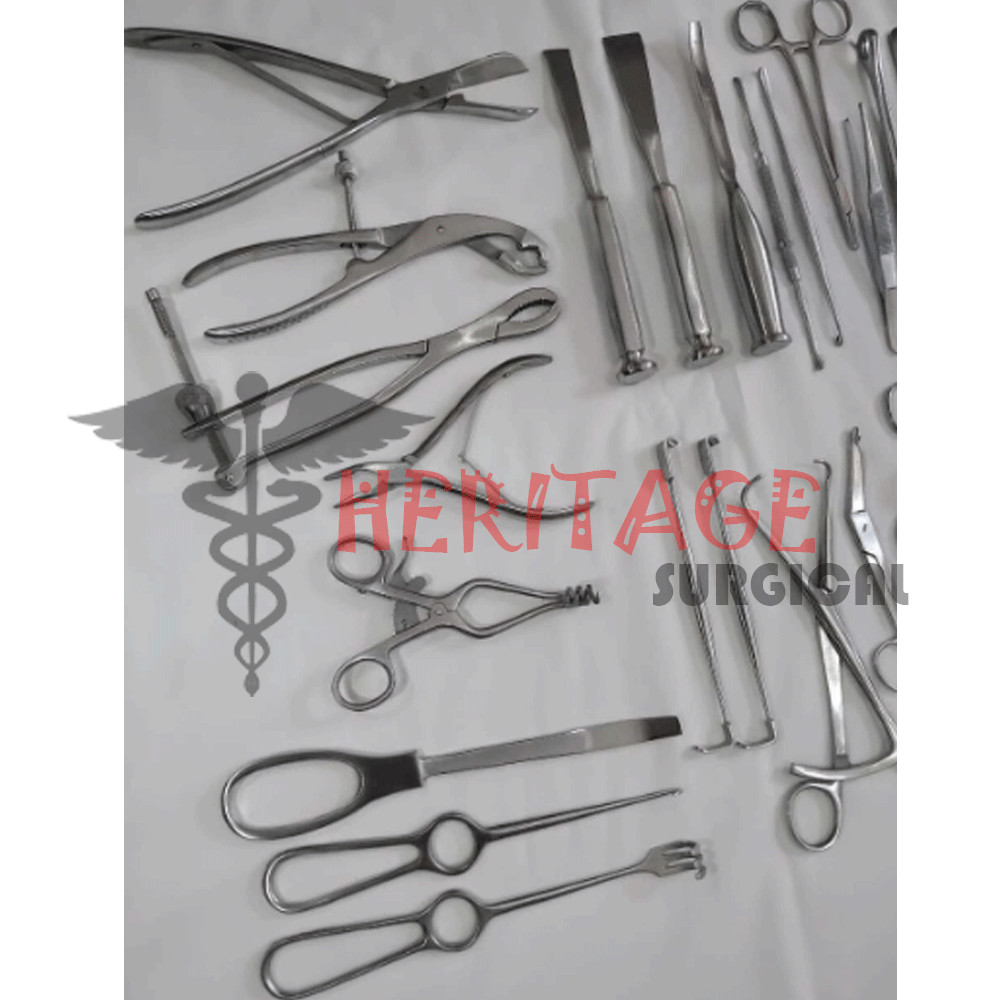 Orthopedic Surgery Instruments Set 25 Pcs A+ German Stainless Steel Surgical Kit