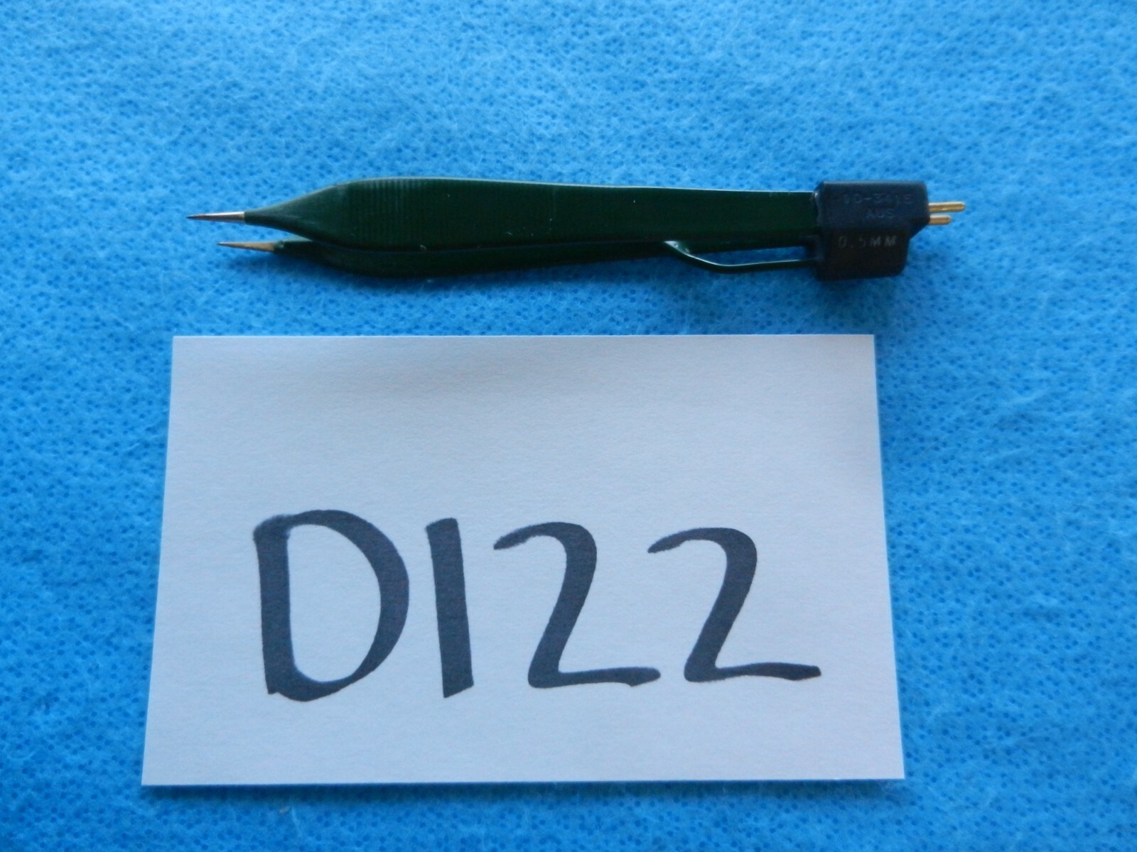 Kirwan Surgical 7-3/4in .5mm Adson Irrigating Bayonet Bipolar Forceps 10-3415AUS
