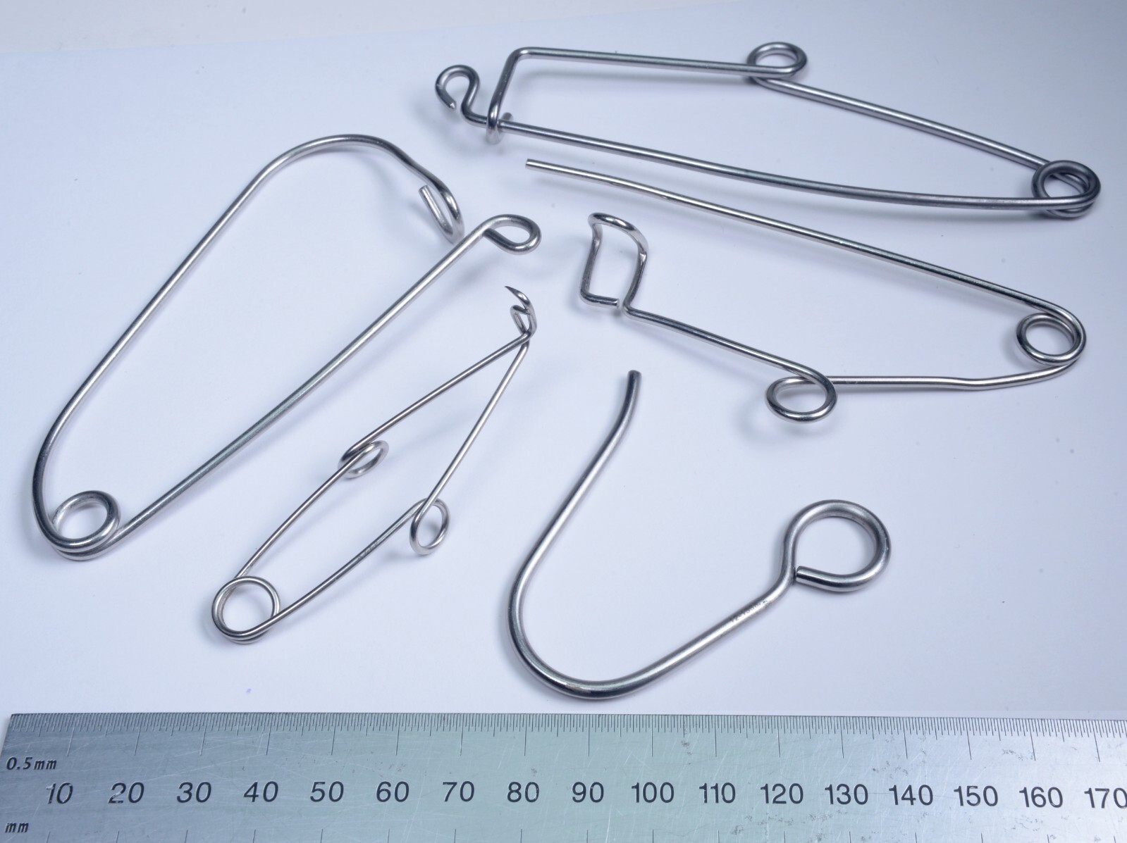 Mayo Safety Pins Stainless Surgical