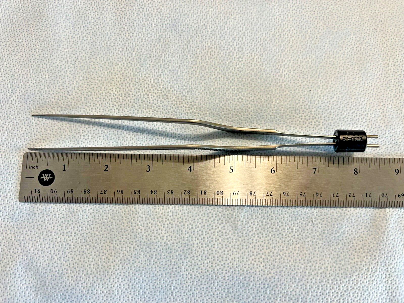 SSI Symmetry 08-0023 Yasargil Bayonet Bipolar Forceps 1mm X 7-1/8″ Non-Insulated