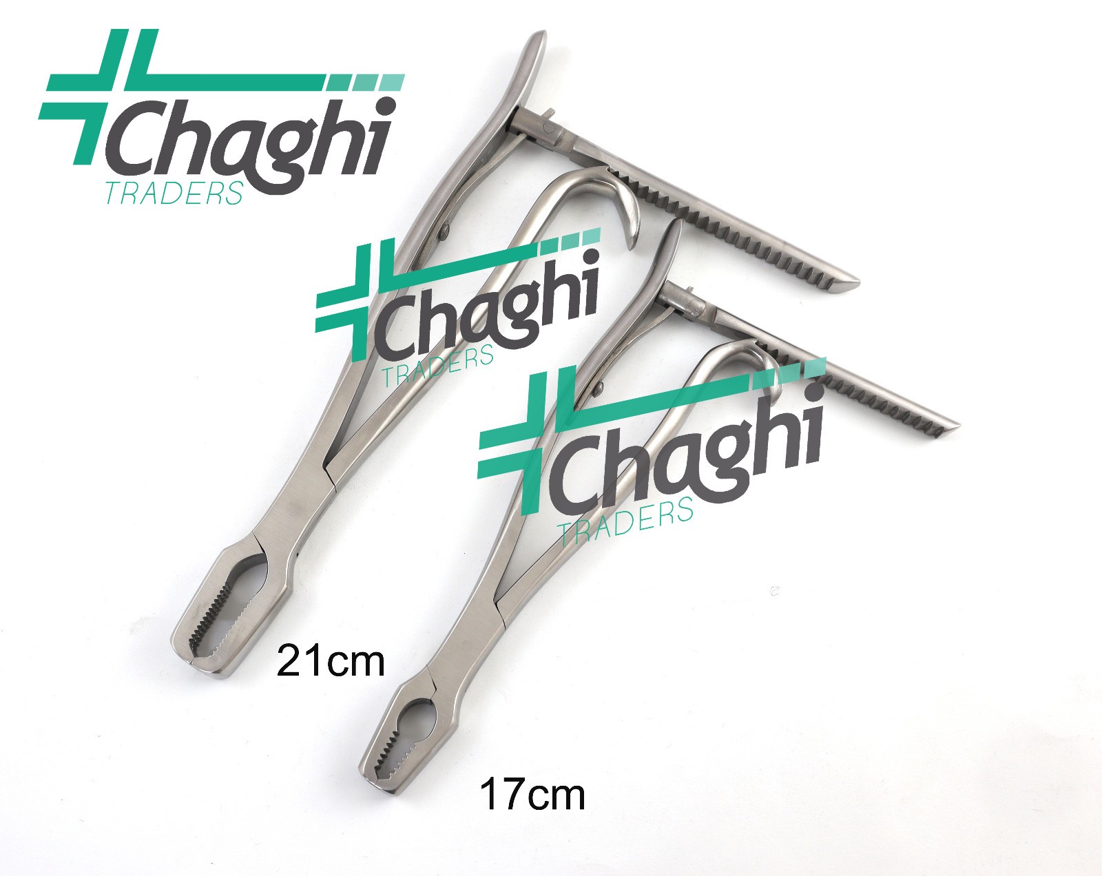 Kern Lane Bone Holding Forceps 17cm&21cm with Ratchet lock Orthopaedic Surgical