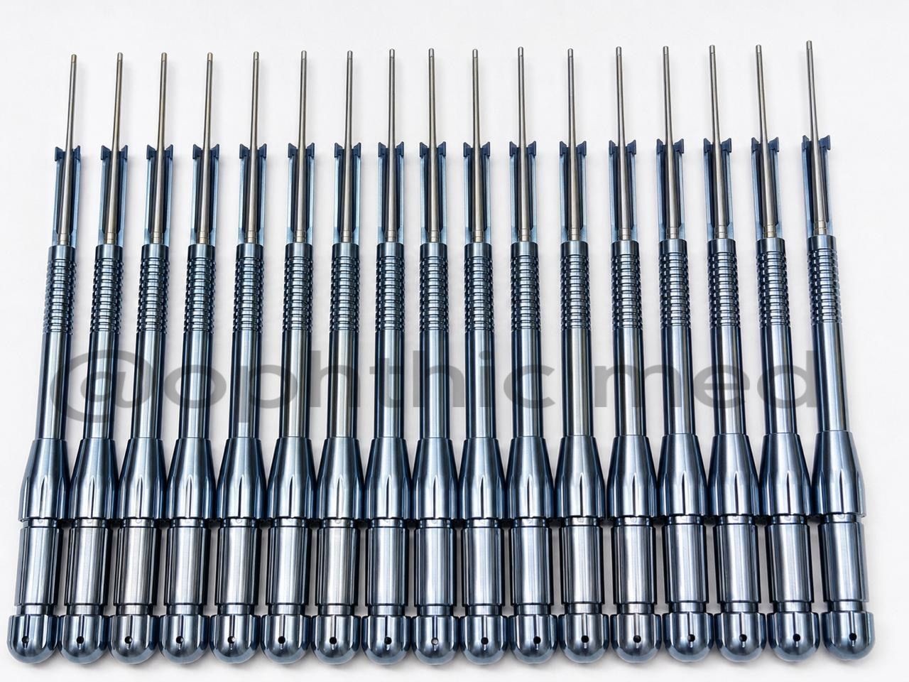 1 Piece Reuseable Titanium Viscoject 2.2mm injector used in cataract surgery
