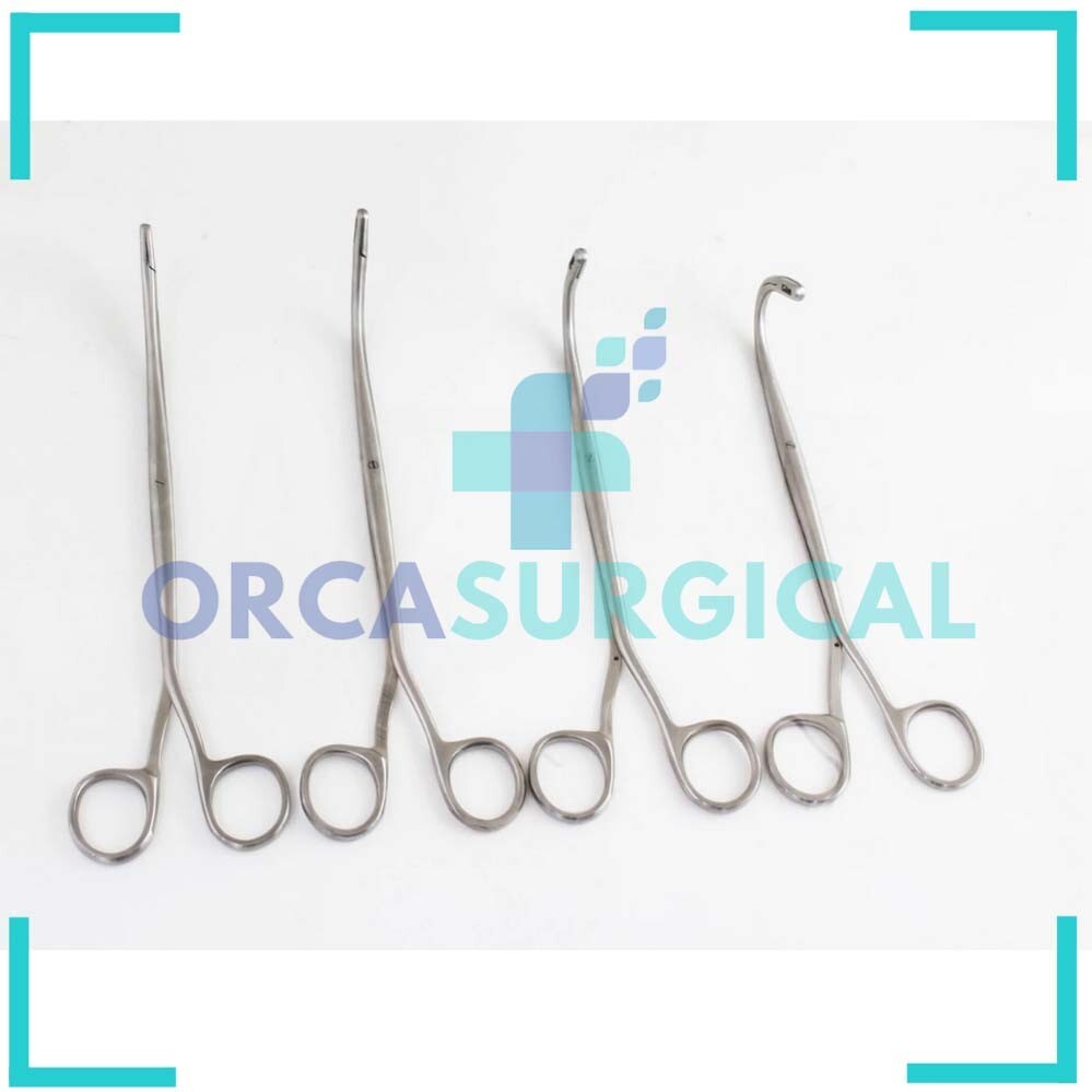 Randall Kidney Stone Forceps 23 cm Fig. 1,2,3,4 4 PCs Set Surgical Instruments
