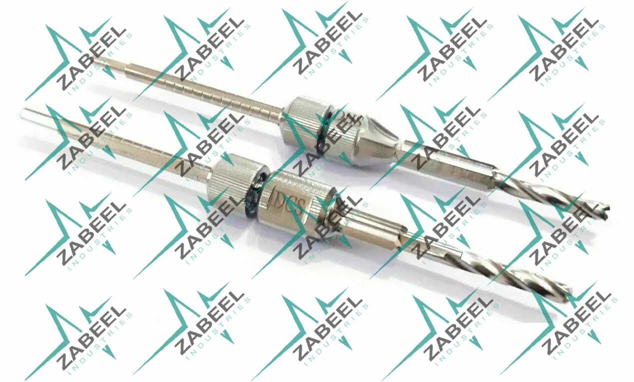 Orthopedic combo of Dhs and Dcs Reamer Surgical Instrument Stain By ZaBeel Indus