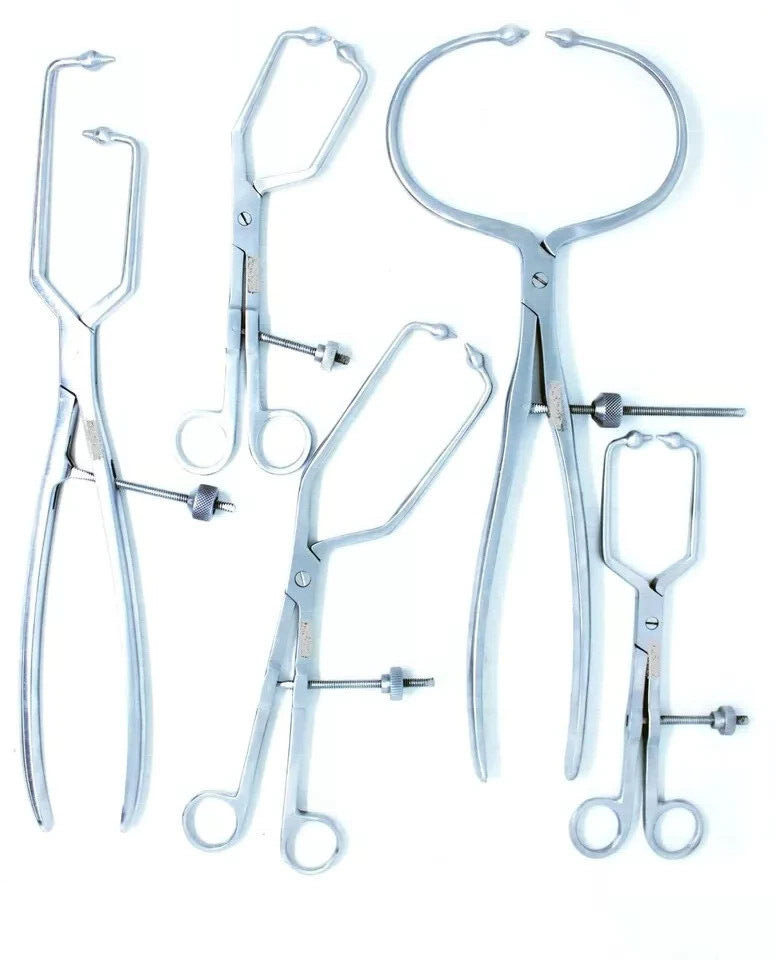 Pelvic Bone Reduction Bone Holding Forceps Assorted Set Orthopedic Instrument