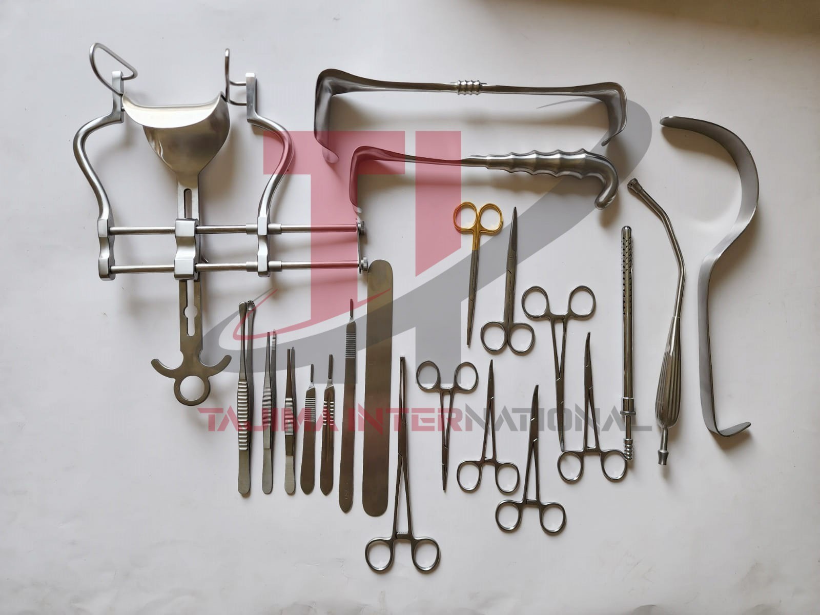 Hysterectomy Abdominal Surgery Set 25 Pcs Vaginal Hysterectomy Instruments Set