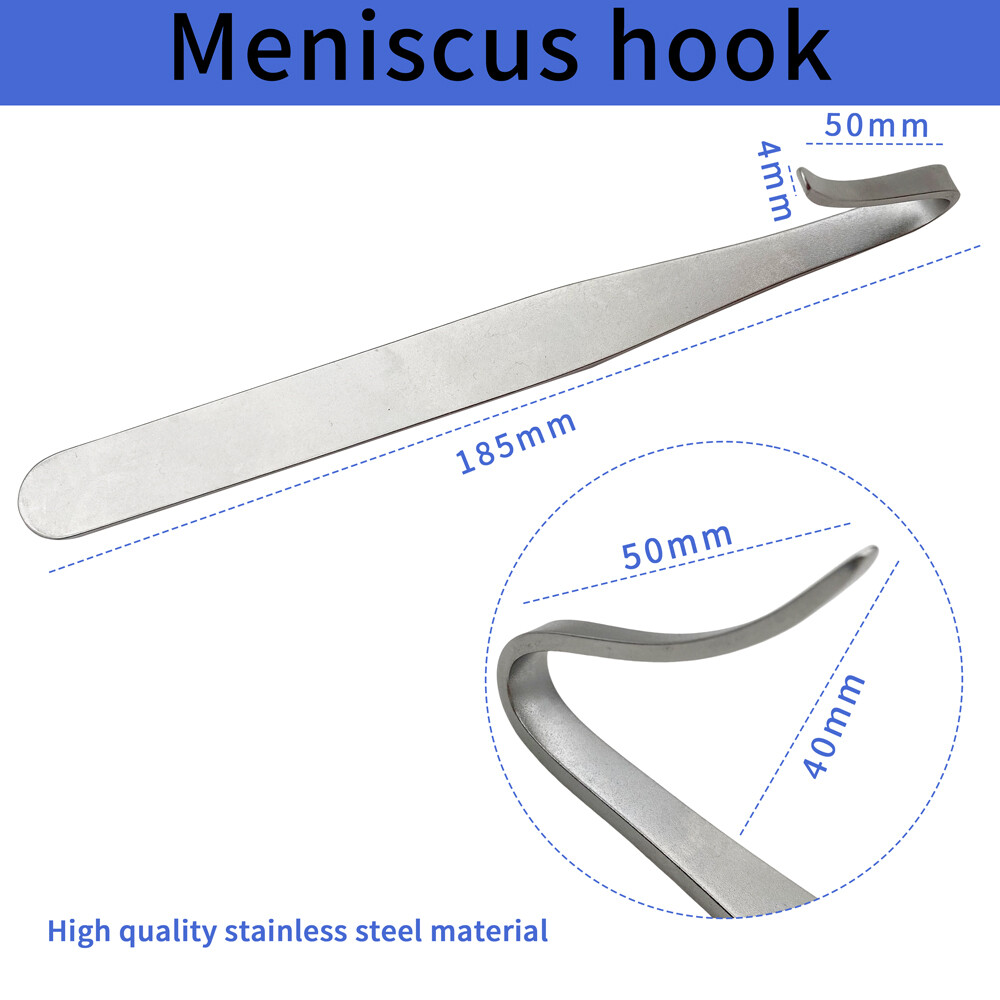 Orthopedic Knee Joint Hook Half Meniscus Hook Tibial Tissue Retractor Tool