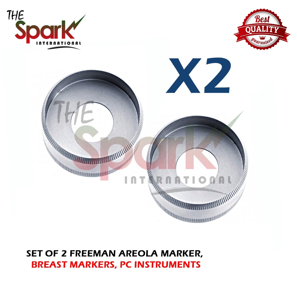 SET OF 2 FREEMAN AREOLA MARKER BREAST MARKERS INSTRUMENTS