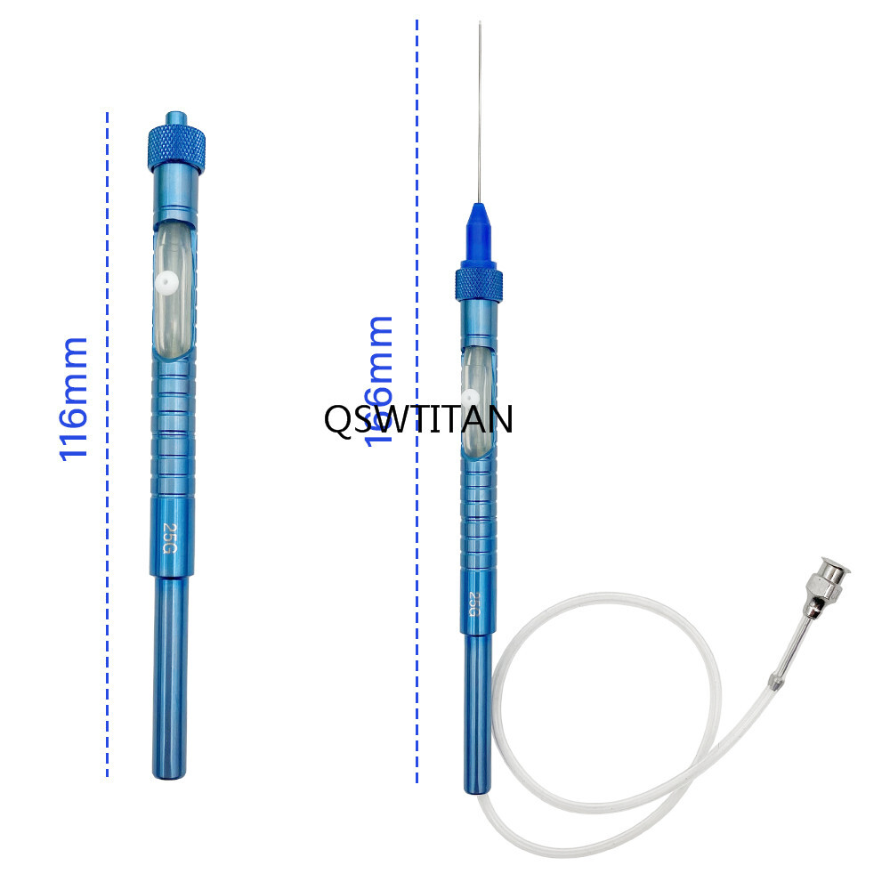 Irrigation/Aspiration Handpiece Backflush Handle Aspiration Flushing Needle