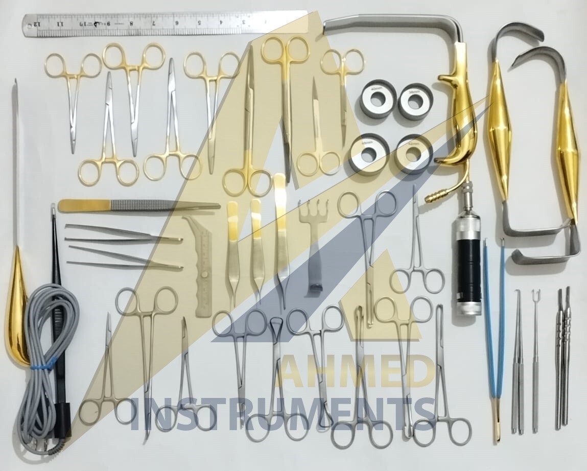 Tebbetts Breast Surgery Instruments Set of 43 PCs , Breast Augmentation Set