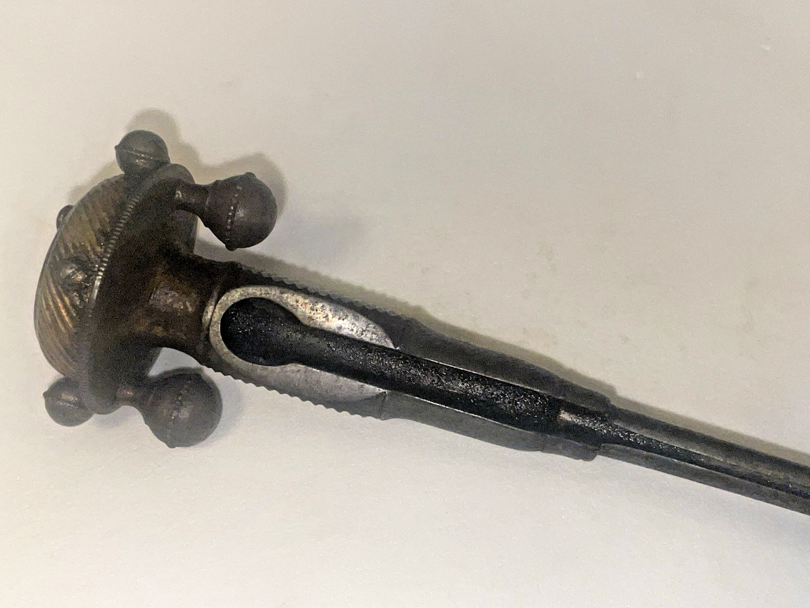 RARE ROBERT ET COLLIN & CIE Paris FRANCE 1/2 1860’S SURGICAL Instrument 12″🌺🌺