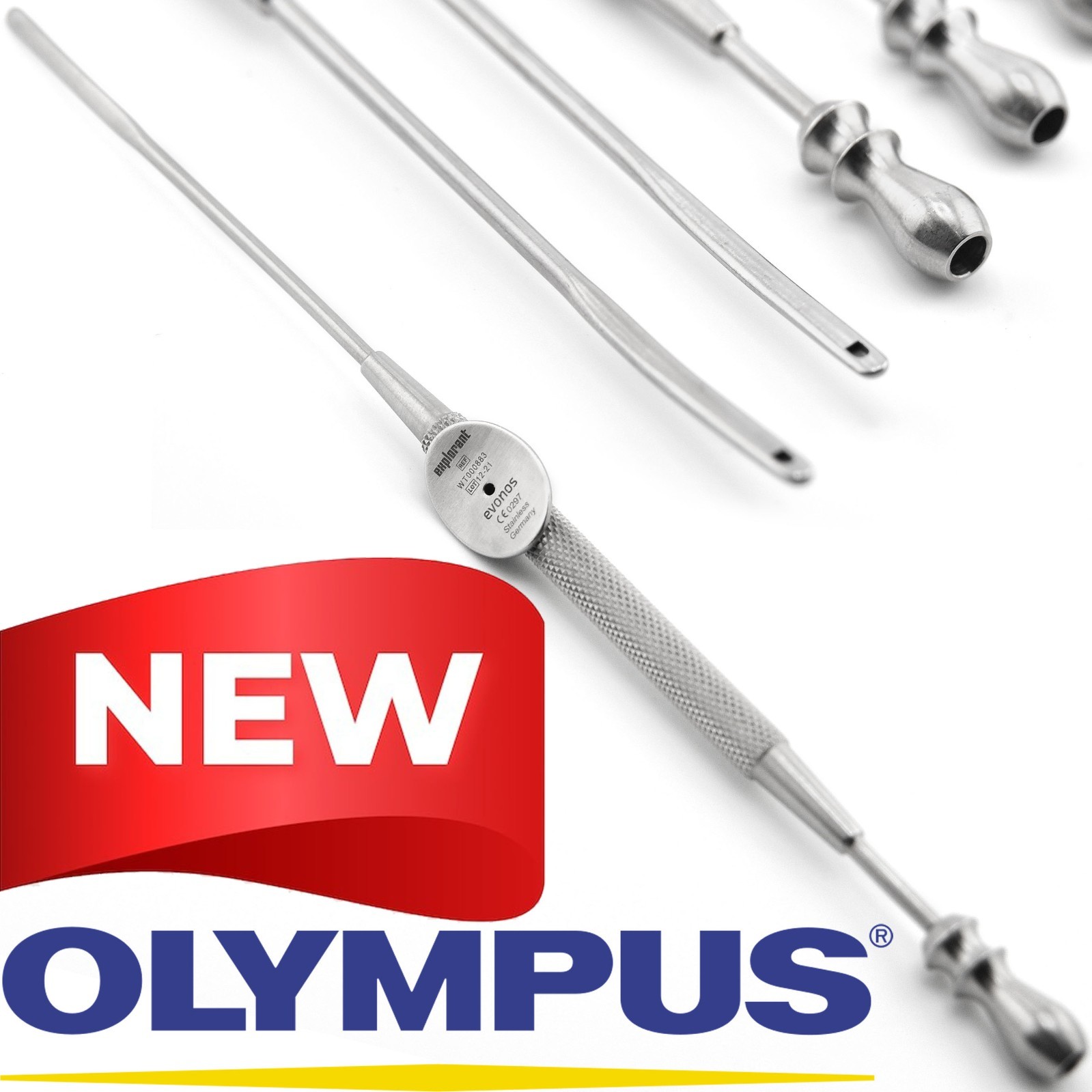 Explorent by Olympus WT000883 EVONOS Suction elevator size Tip 3mm 20cm 8″