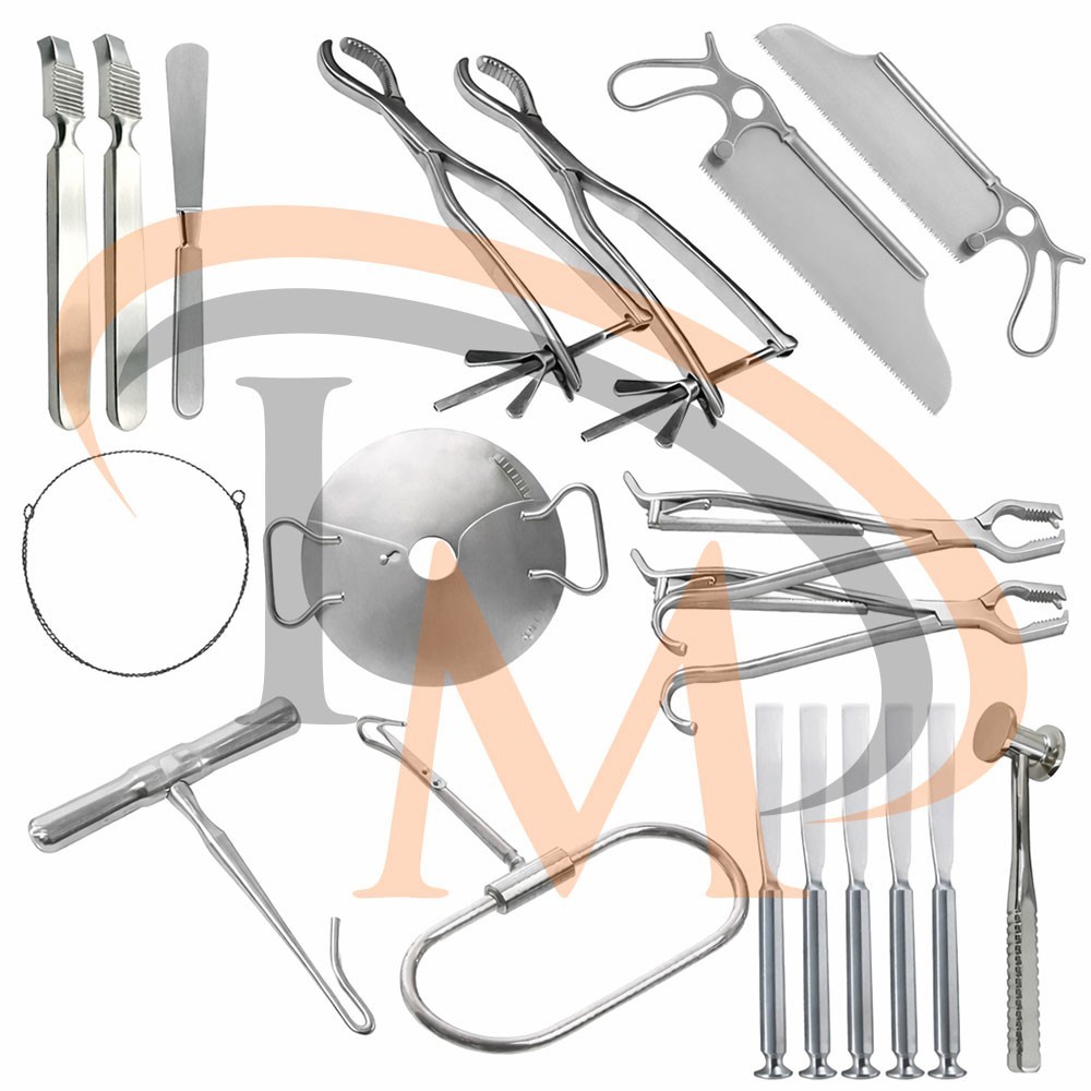 Orthopaedic Amputation Medium Set of 19Pcs, Orthopedic Amputation Set