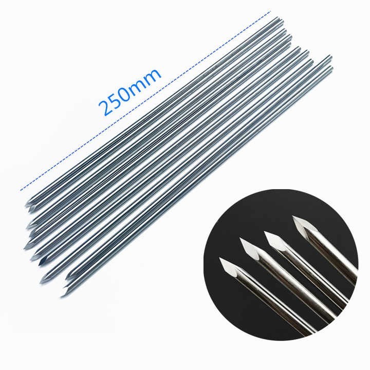 Orthopedic K-Wire Pins Kirschner Threaded Stainless Steel 50pcs 1.1–2.4mm Set