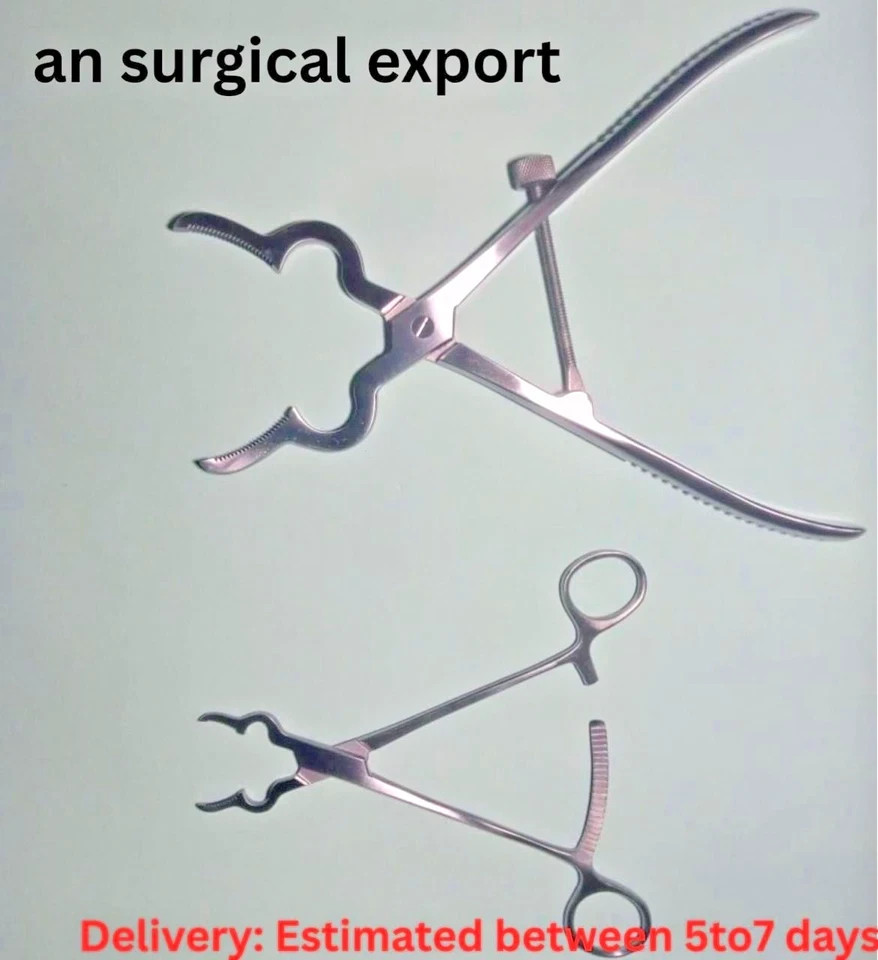 2 pc Innomed Durham Bone Reduction Clamp 7″ 10.25″ Speedlock Orthopedic Fixation