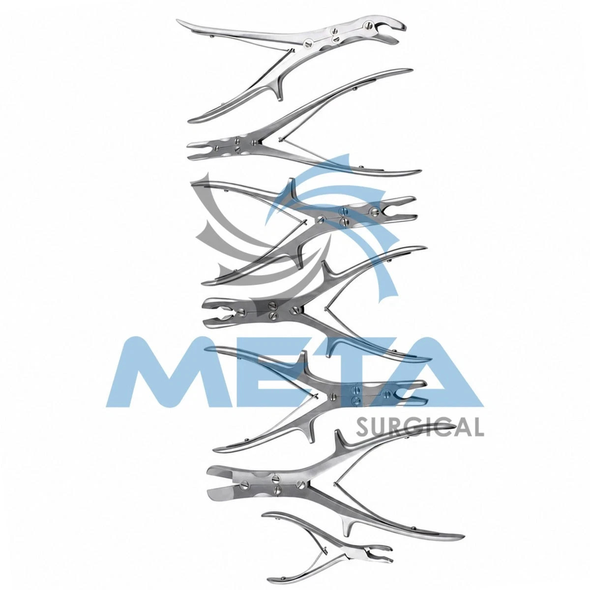 Bone Ronguers and plaster shear 7 PCs Set Orthopedic Surgical Instruments