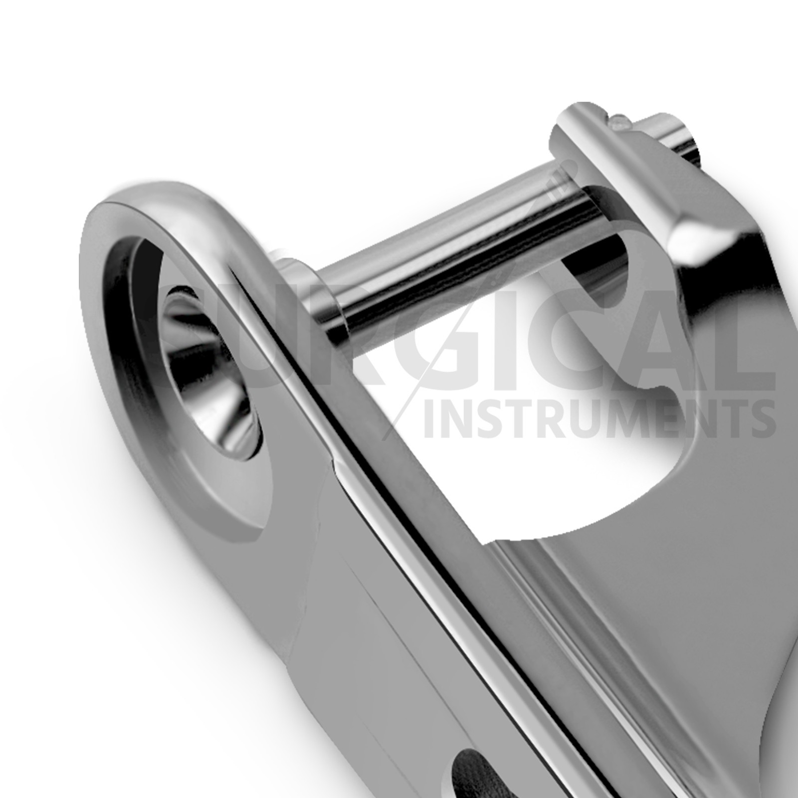 Bell-Type Pediatric Surgical Clamp 1.2 cm Stainless Steel German Grade