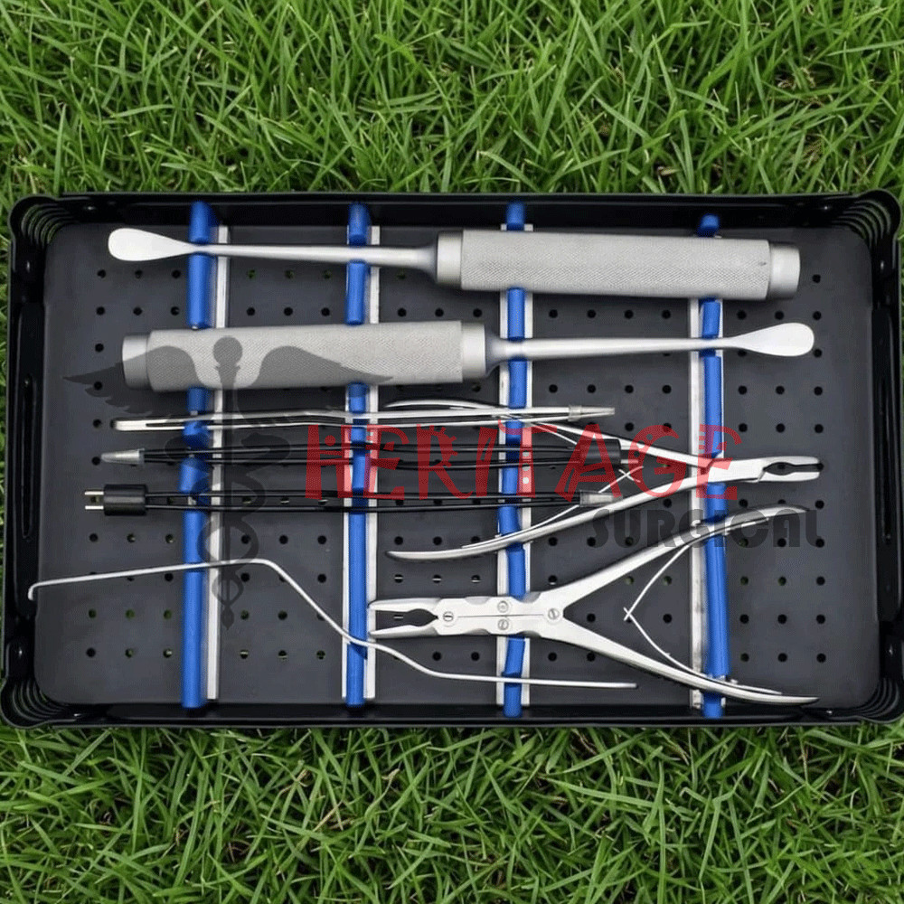 Spinal Lumbar Spine Surgery Set with Sterilize Box Orthopedic Instruments