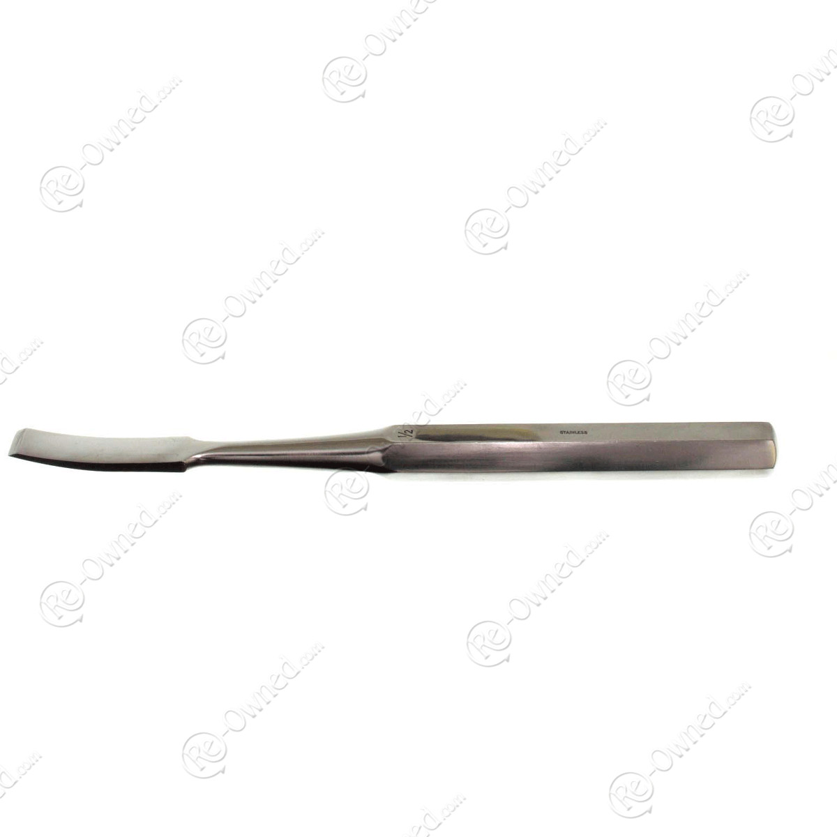 Hibbs Bone Chisel Curved, 1/4in Wide, 9-1/2in Length X:OS4290-011