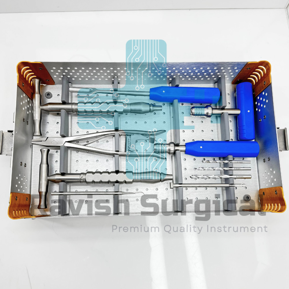 Broken Screw Removal Kit Orthopedic Spine Instruments 50pcs A+ Grade Set
