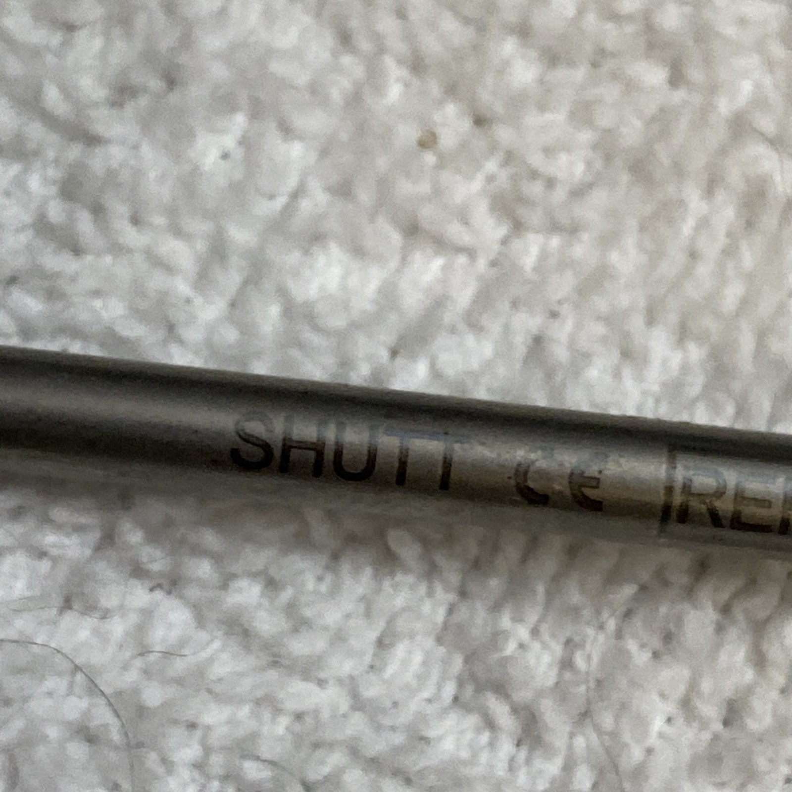 ***** ConMed Linvatec Shutt C8536.1 Meniscal Rasp 90° Top & Bottom Serrations