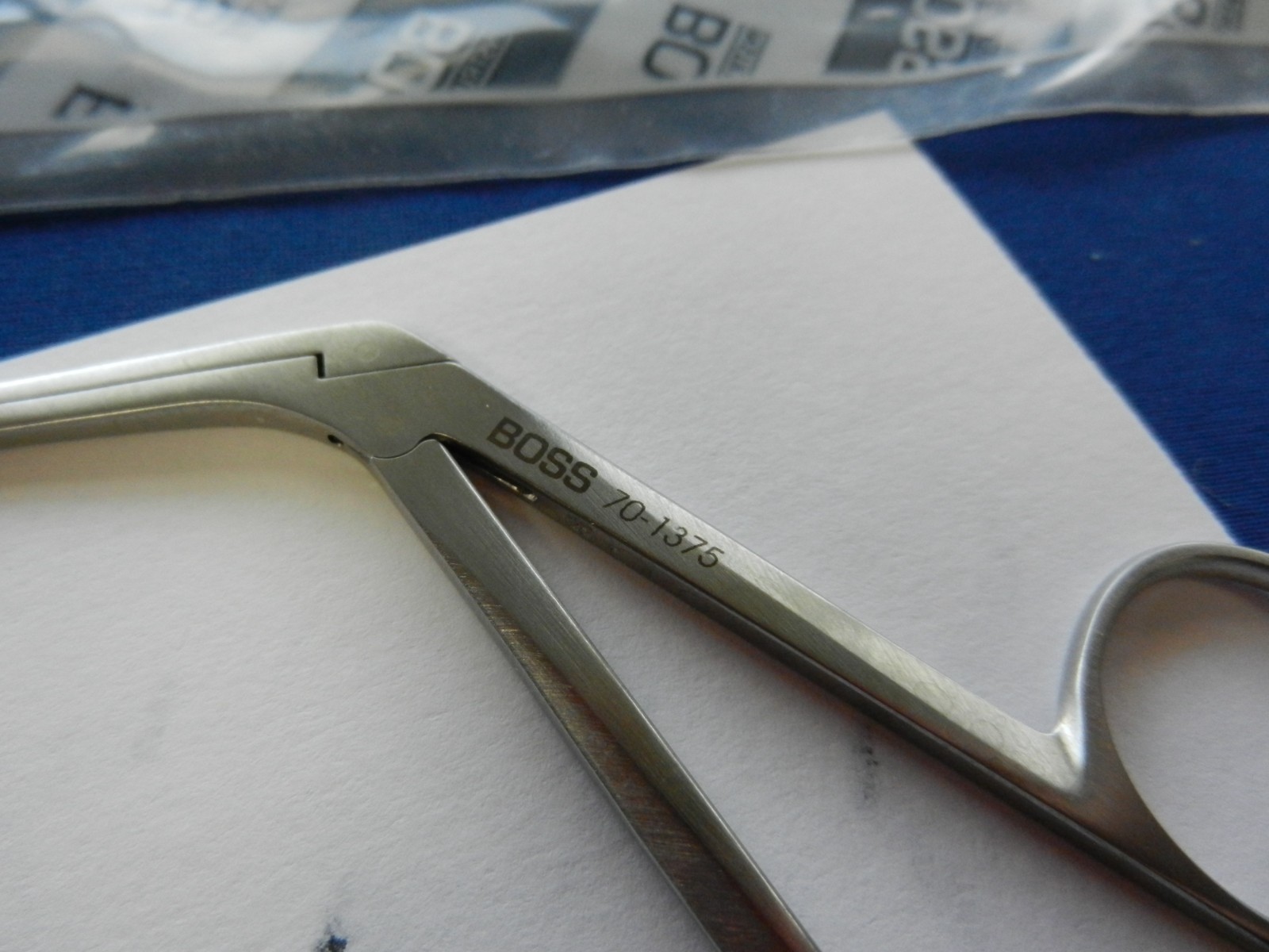 Boss 70-1375 Decker Forceps, Straight, 2x6mm 6″