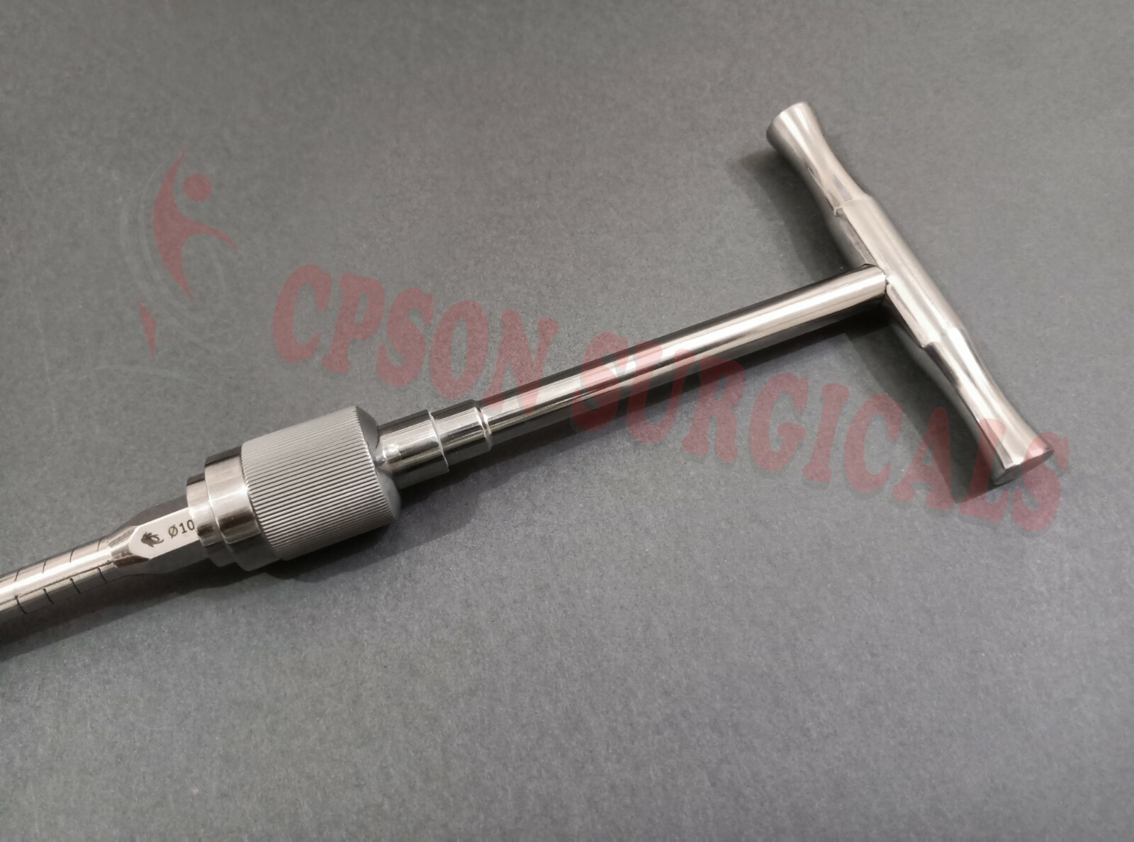 Cannulated T Handle Adapter Coupler For Flexible Reamer Q.C Surgical Instrument
