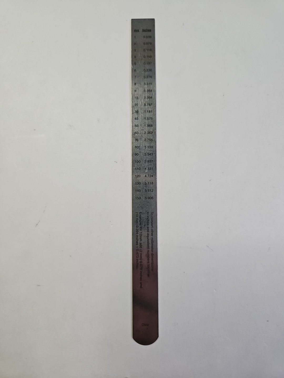 Johnson Level & Tool 7203 Stainless Ruler, 6″